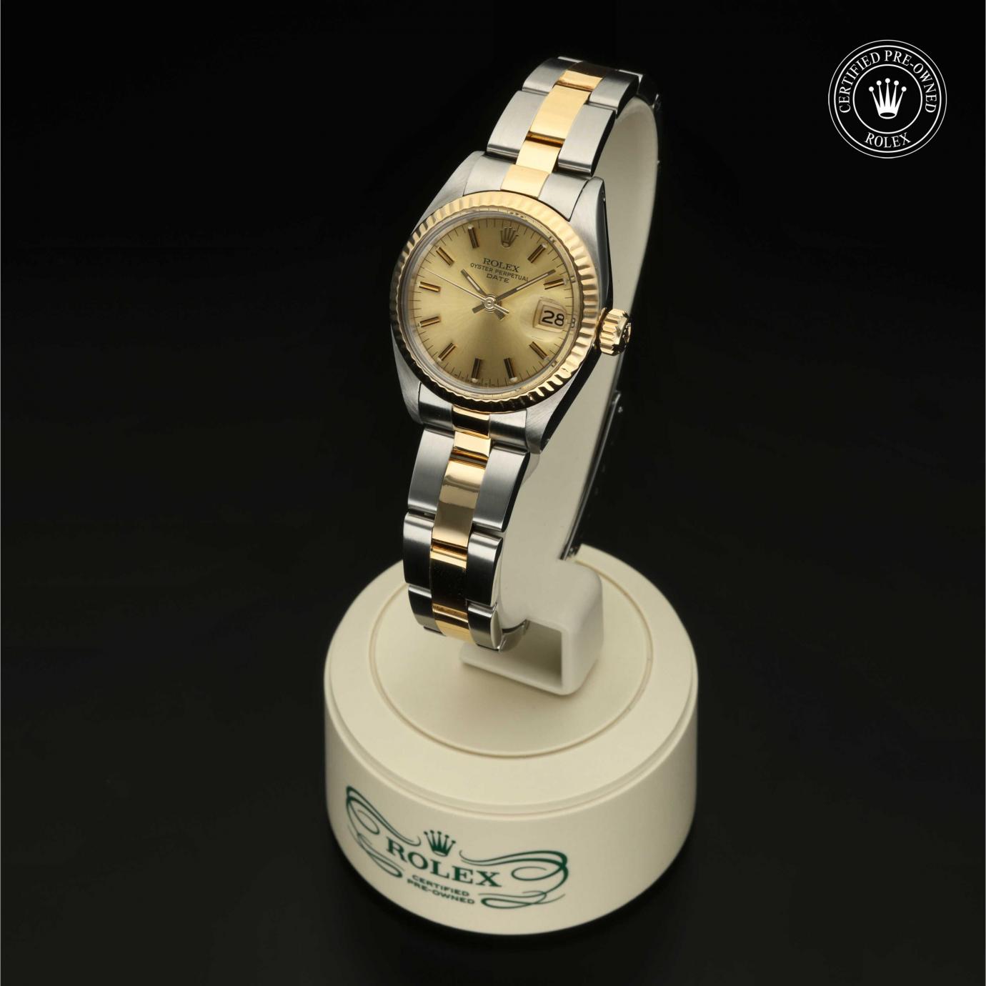 Rolex Oyster Perpetual  Date 6917/3 - 360 Grad Ansicht Bild 3