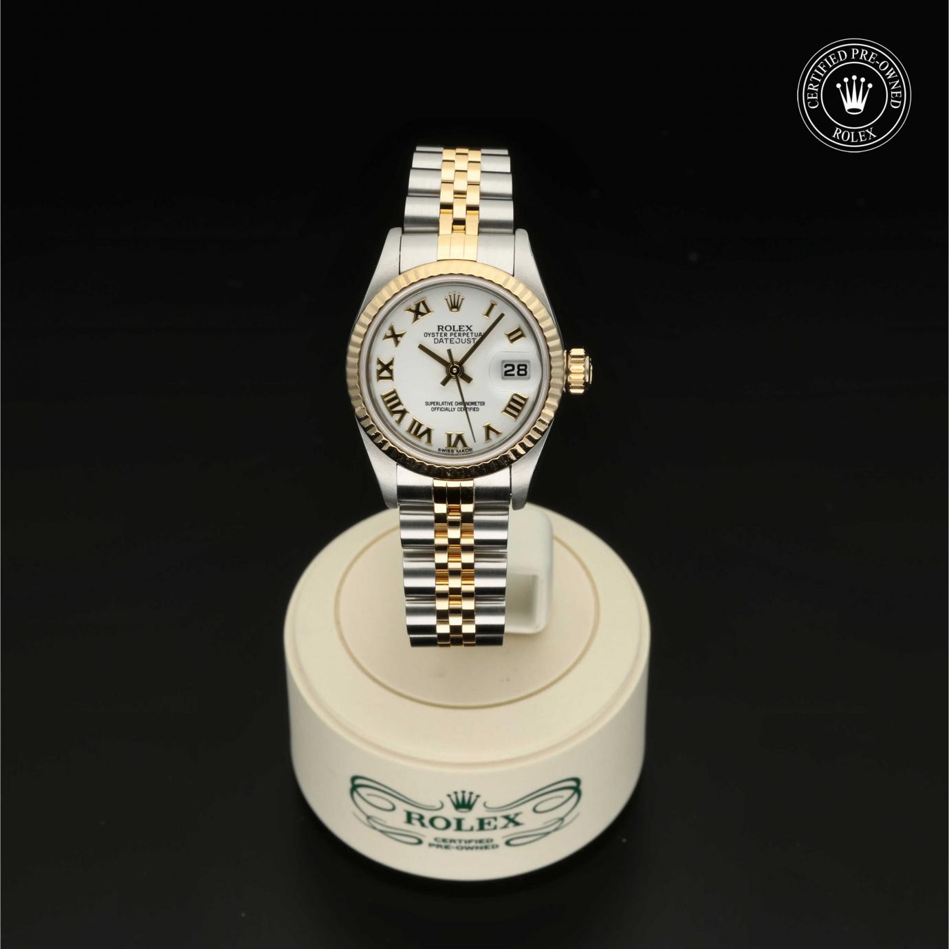 Rolex Oyster Perpetual Lady-Datejust 26 69173 Herrenuhr Bild 1