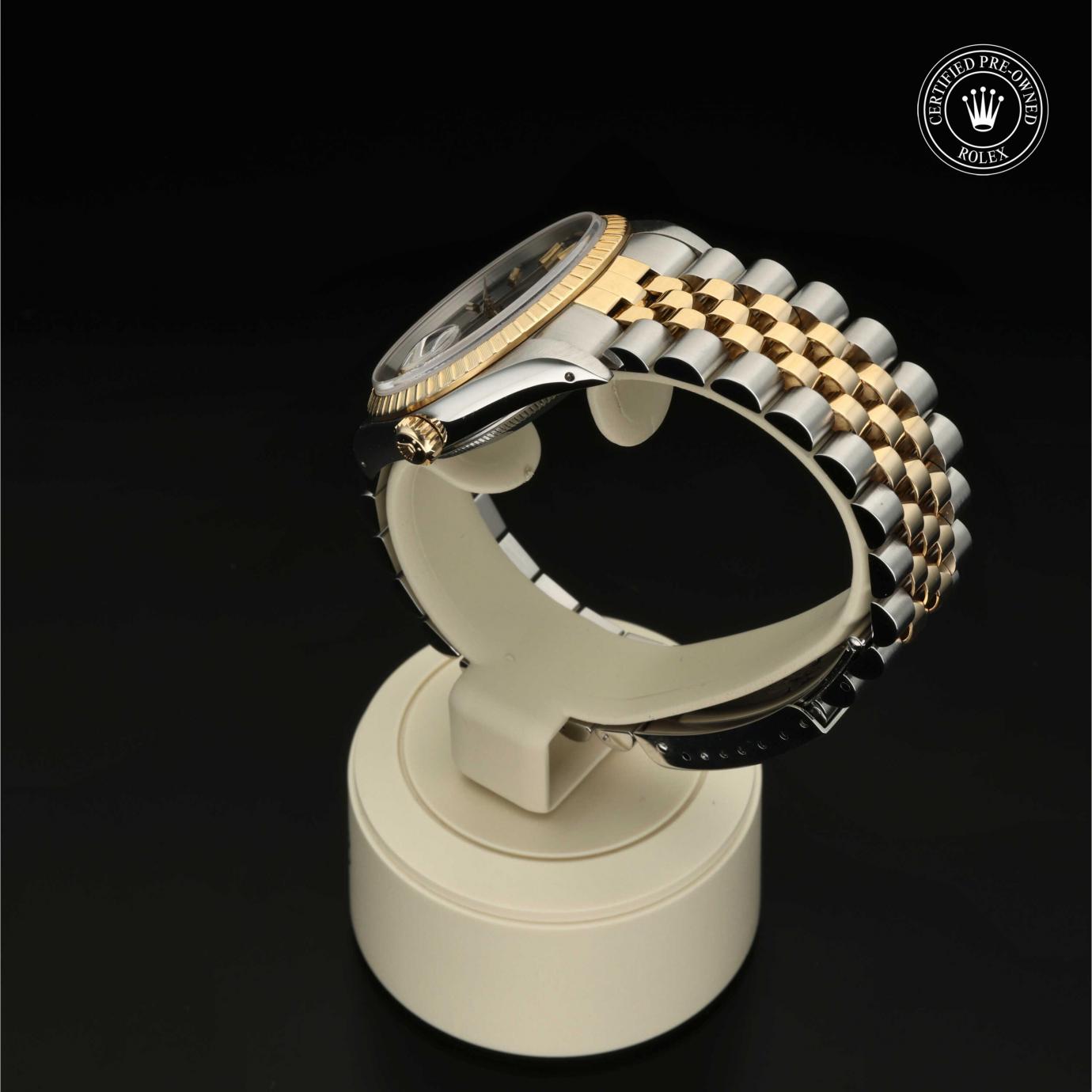 Rolex Oyster Perpetual  Date 34 M15223-0017 - 360 Grad Ansicht Bild 13