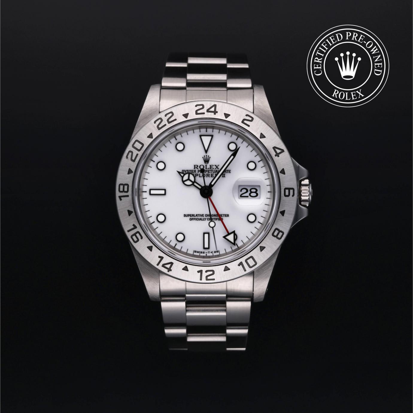 Rolex Oyster Perpetual Explorer II M16570-0006 Herrenuhr Soldier