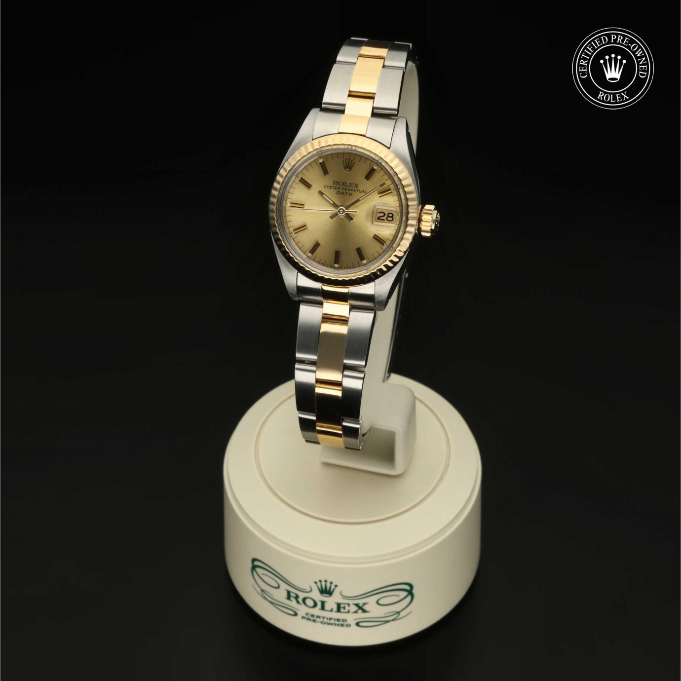 Rolex Oyster Perpetual  Date 6917/3 - 360 Grad Ansicht Bild 2