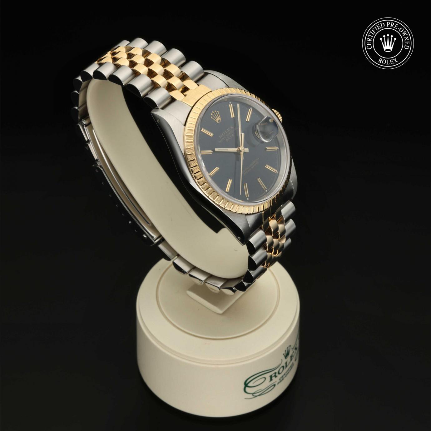 Rolex Oyster Perpetual  Date 34 M15223-0017 Herrenuhr Bild 4 