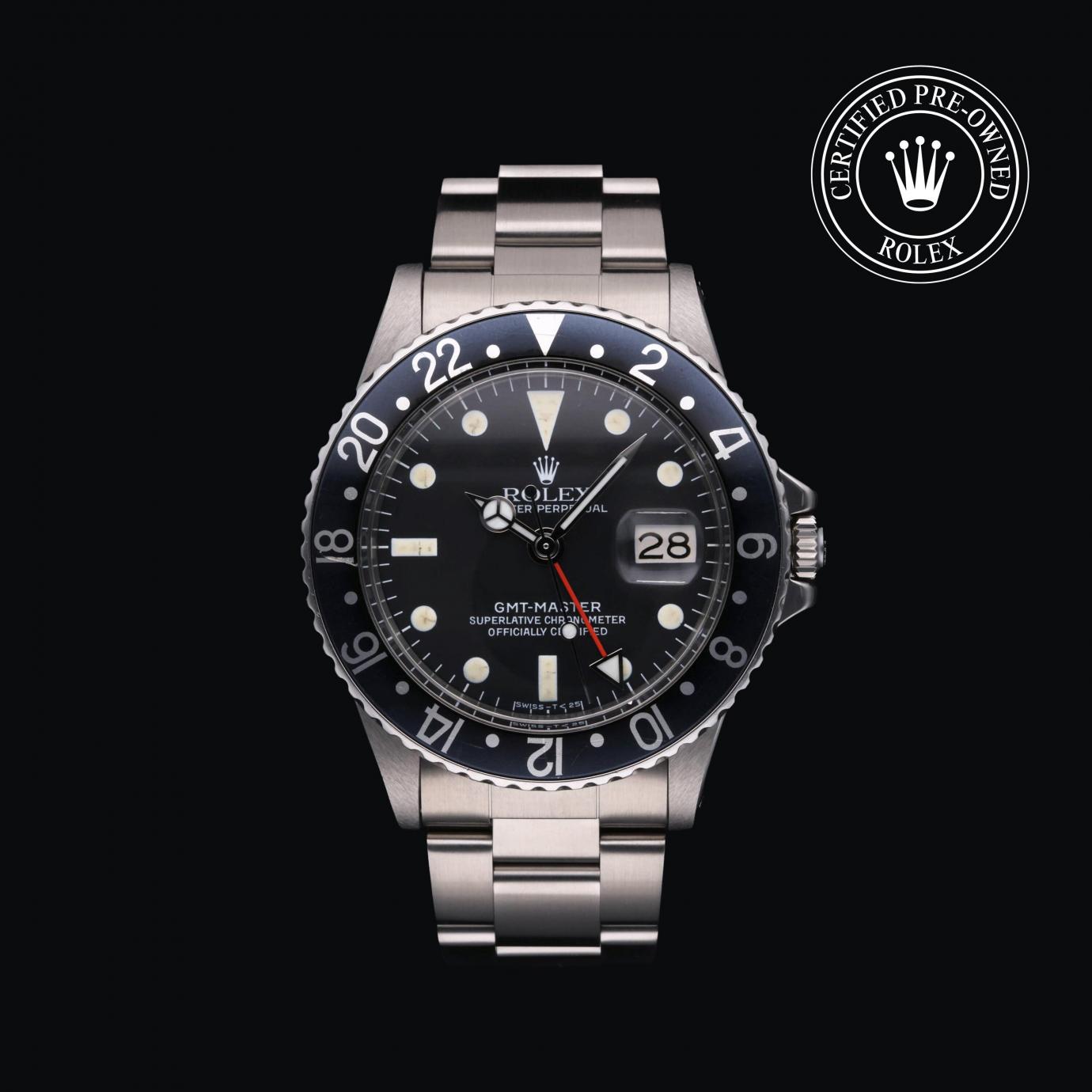 Rolex Oyster Perpetual GMT-Master 1675/0 Herrenuhr Soldier