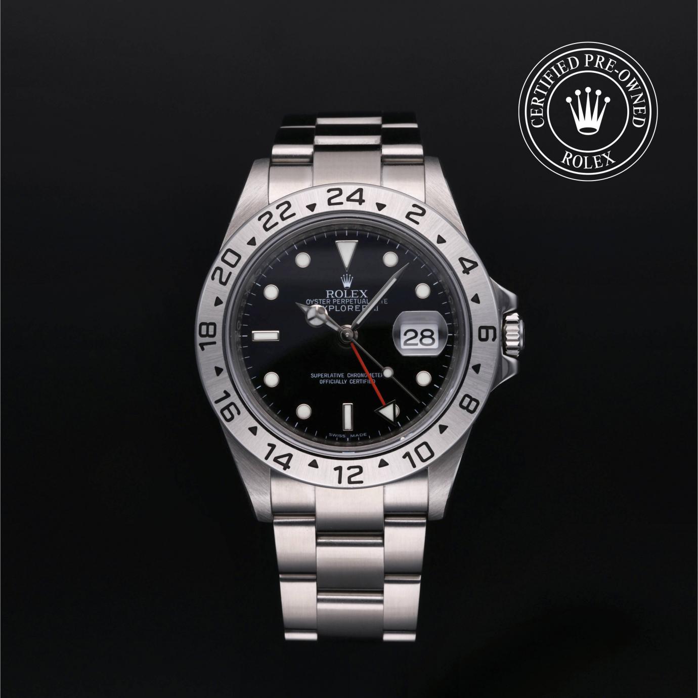 Rolex Oyster Perpetual Explorer II M16570-0005 Herrenuhr Soldier