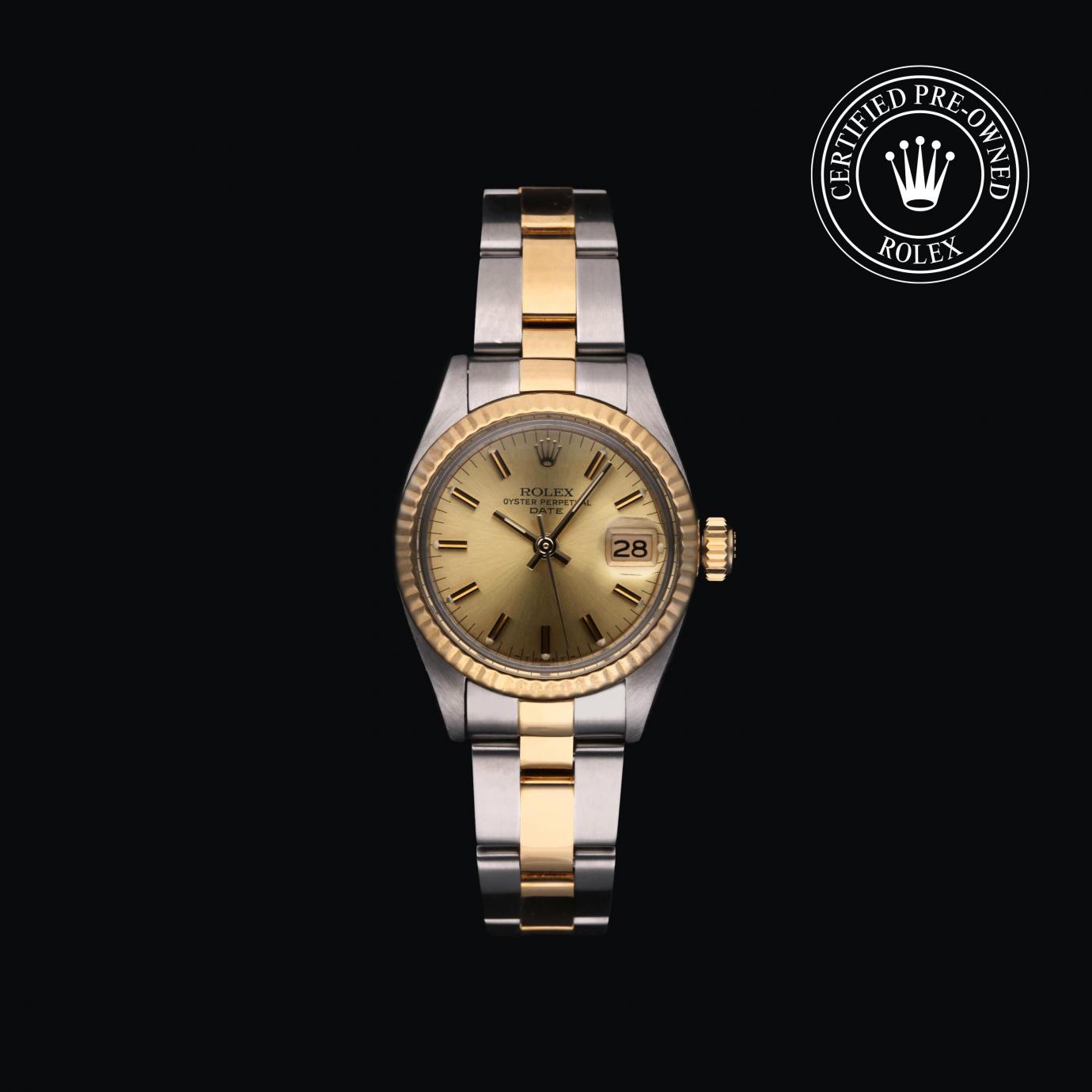 Rolex Oyster Perpetual  Date 6917/3 Herrenuhr Soldier