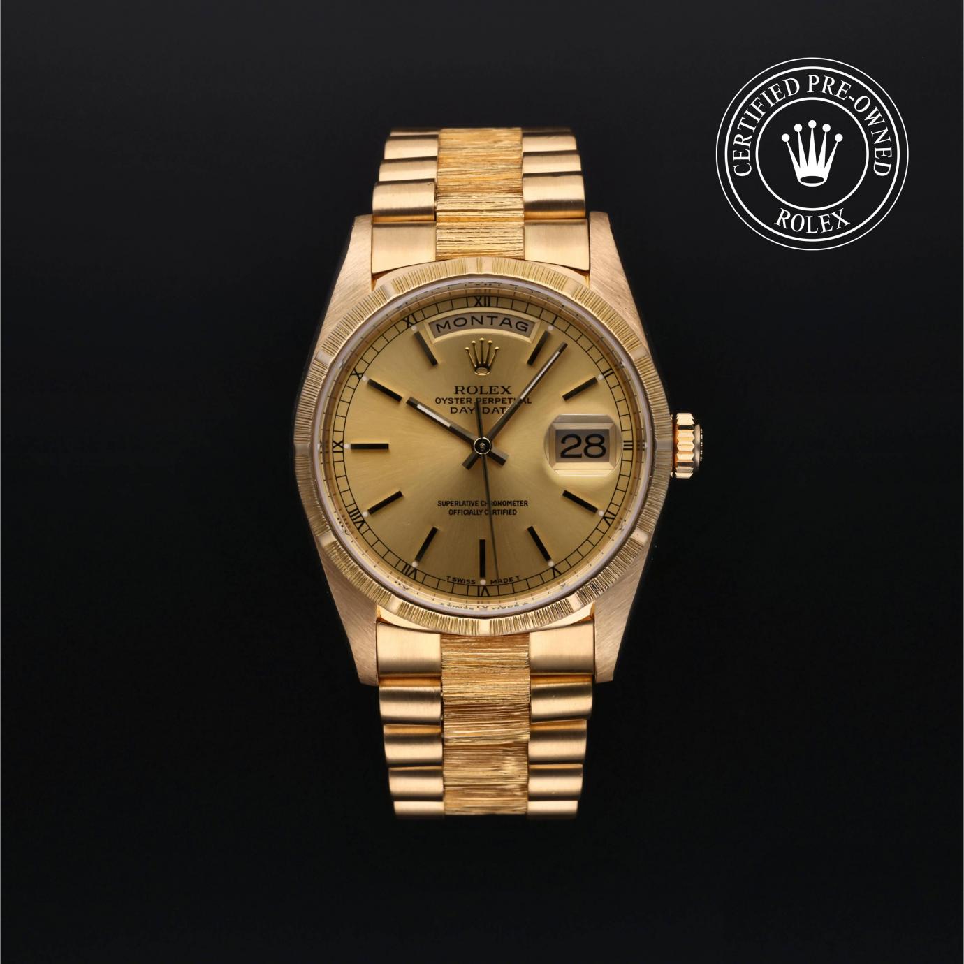 Rolex Oyster Perpetual  Day-Date 36 M18248-0009 Herrenuhr Soldier