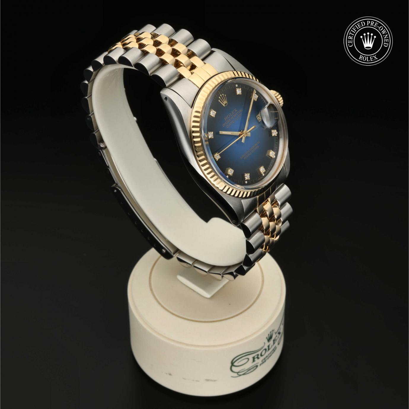 Rolex Oyster Perpetual  Datejust 36 16013 Herrenuhr Bild 4 