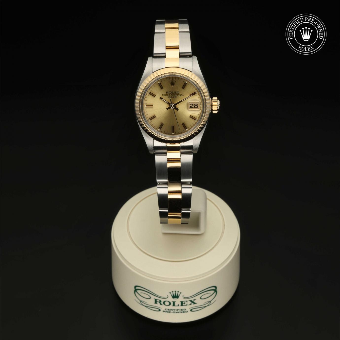 Rolex Oyster Perpetual  Date 6917/3 - 360 Grad Ansicht Bild 36