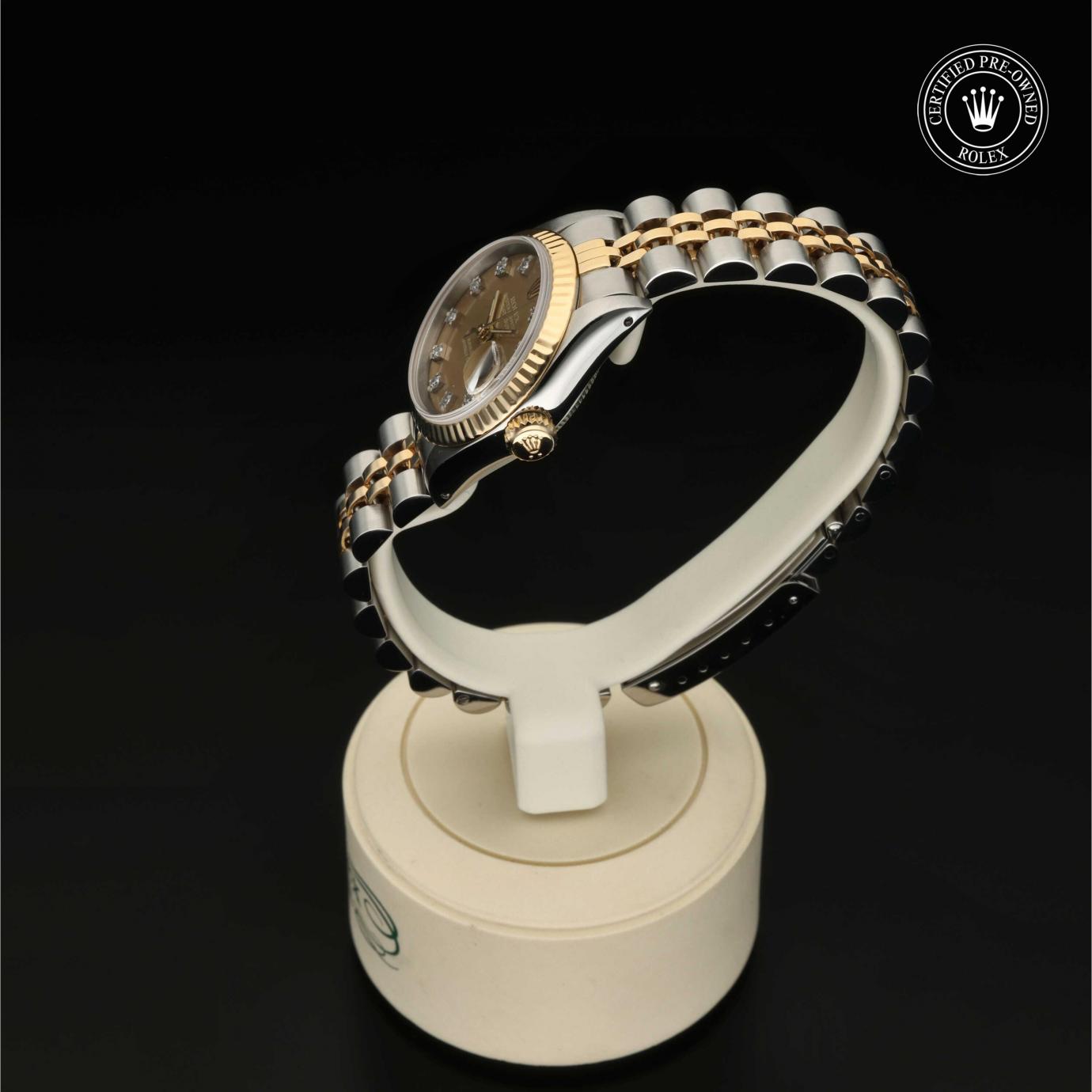 Rolex Oyster Perpetual Lady-Datejust 26 69173 - 360 Grad Ansicht Bild 9