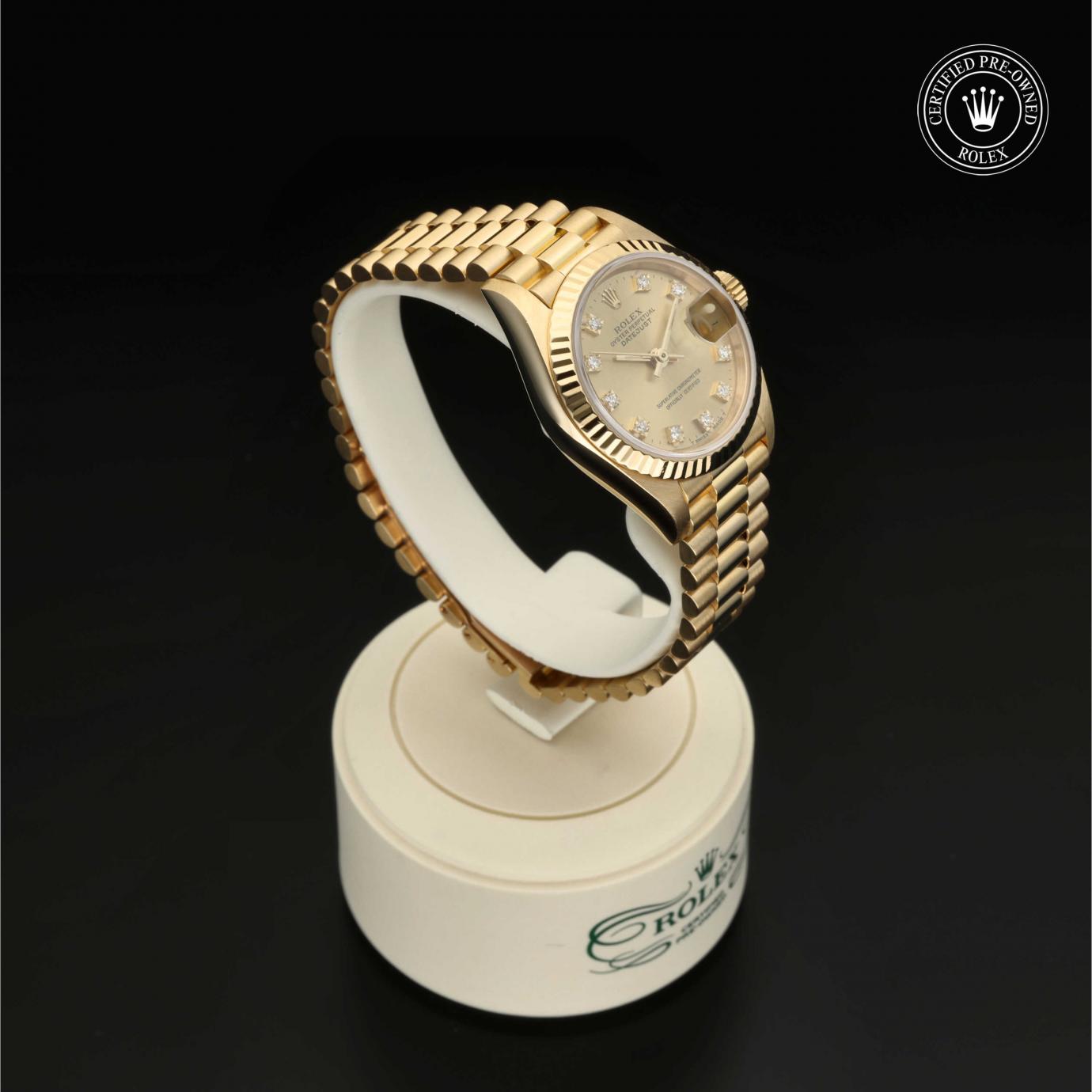 Rolex Oyster Perpetual Lady-Datejust 26 69178 Herrenuhr Bild 4 