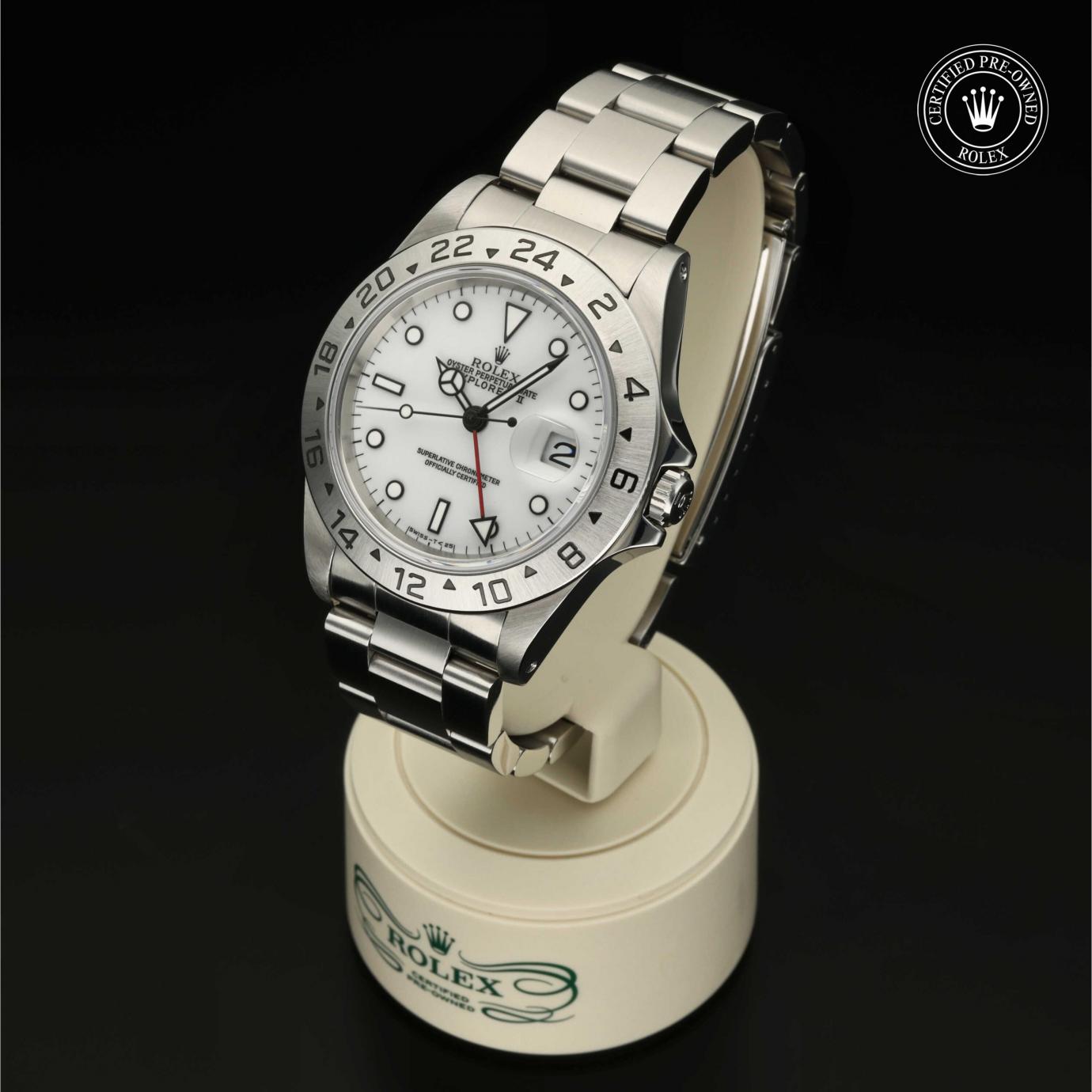 Rolex Oyster Perpetual Explorer II M16570-0006 - 360 Grad Ansicht Bild 4
