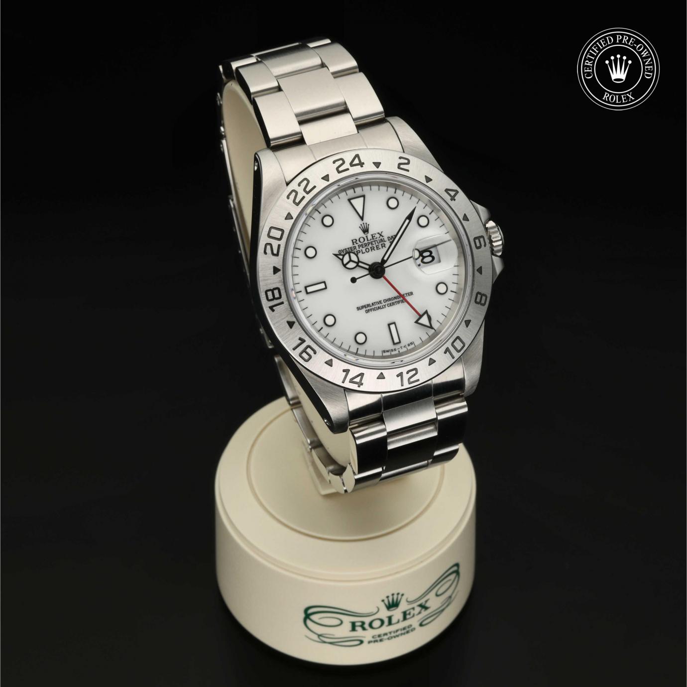 Rolex Oyster Perpetual Explorer II M16570-0006 - 360 Grad Ansicht Bild 34