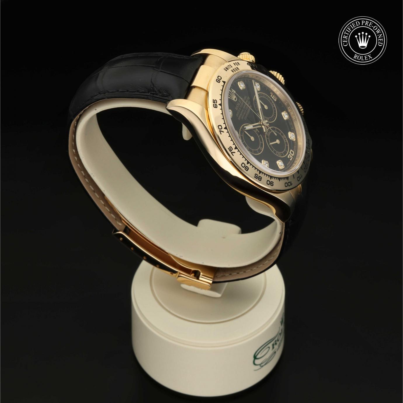Rolex Oyster Perpetual  Cosmograph Daytona M116518-0126 - 360 Grad Ansicht Bild 29