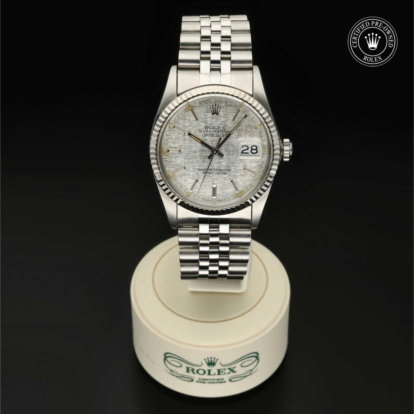Rolex Oyster Perpetual  Datejust 36 16014 Herrenuhr Bild 1 