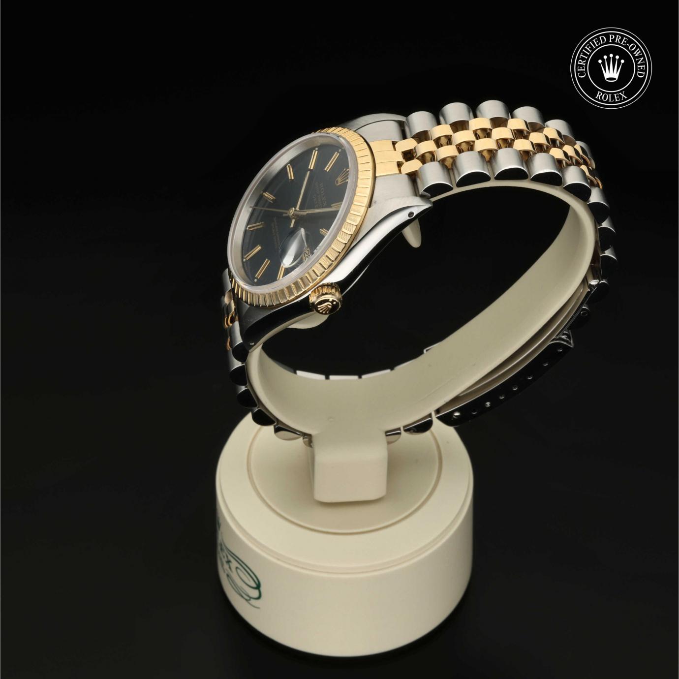 Rolex Oyster Perpetual  Date 34 M15223-0017 - 360 Grad Ansicht Bild 9