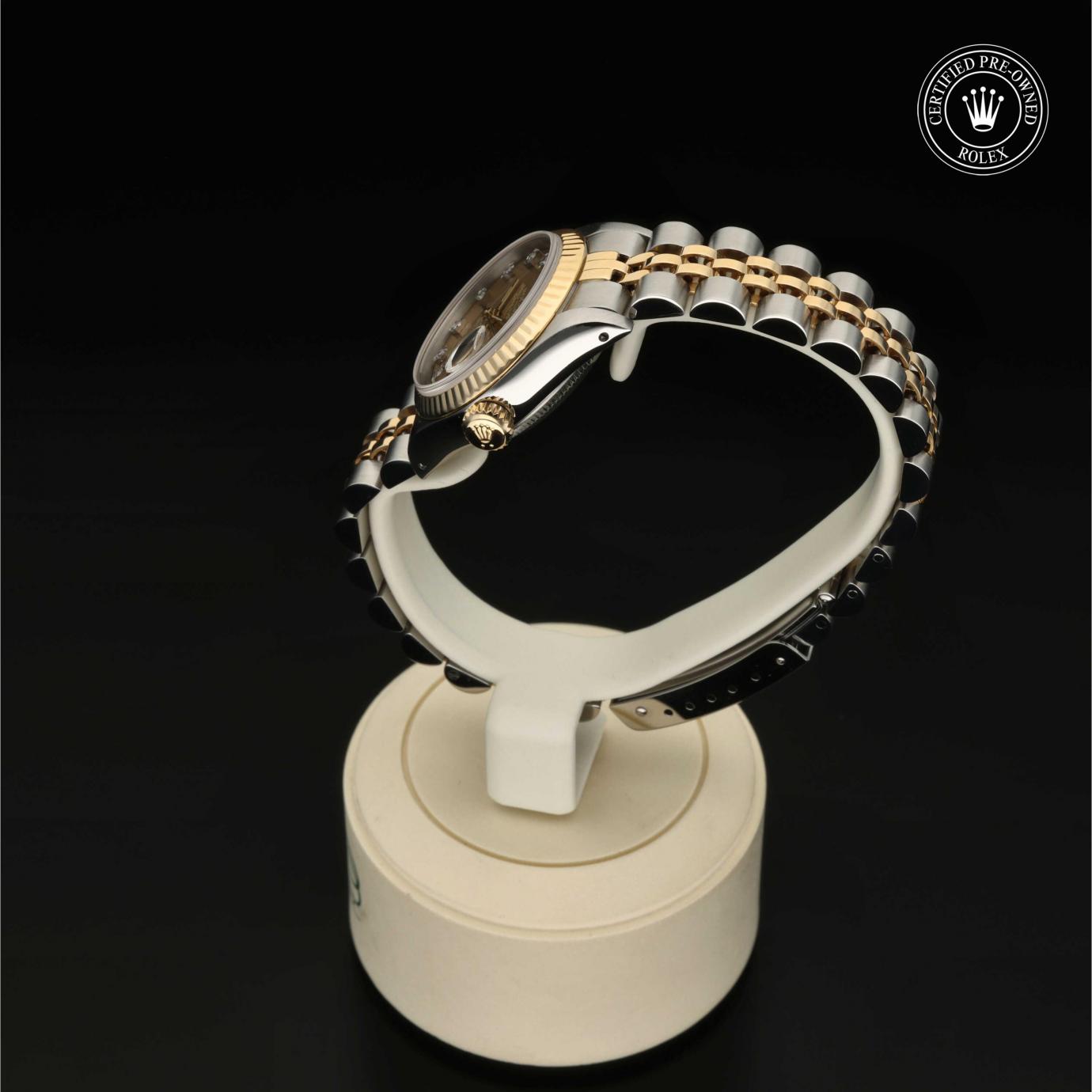 Rolex Oyster Perpetual Lady-Datejust 26 69173 - 360 Grad Ansicht Bild 11