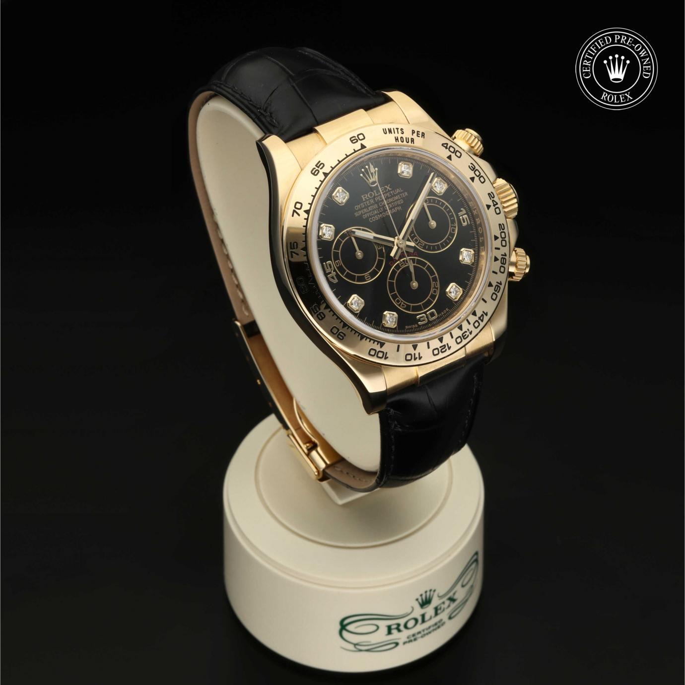 Rolex Oyster Perpetual  Cosmograph Daytona M116518-0126 - 360 Grad Ansicht Bild 33