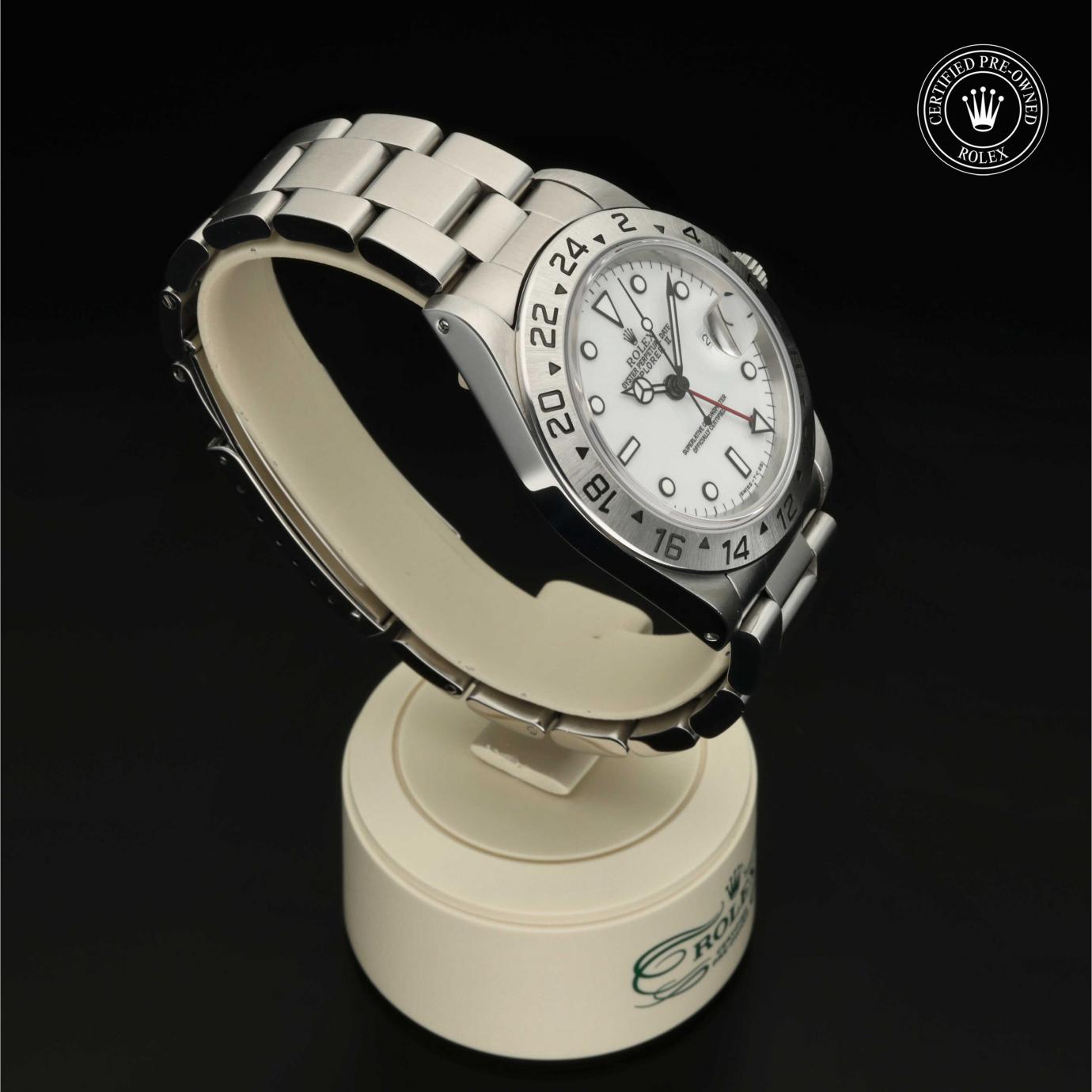 Rolex Oyster Perpetual Explorer II M16570-0006 - 360 Grad Ansicht Bild 30