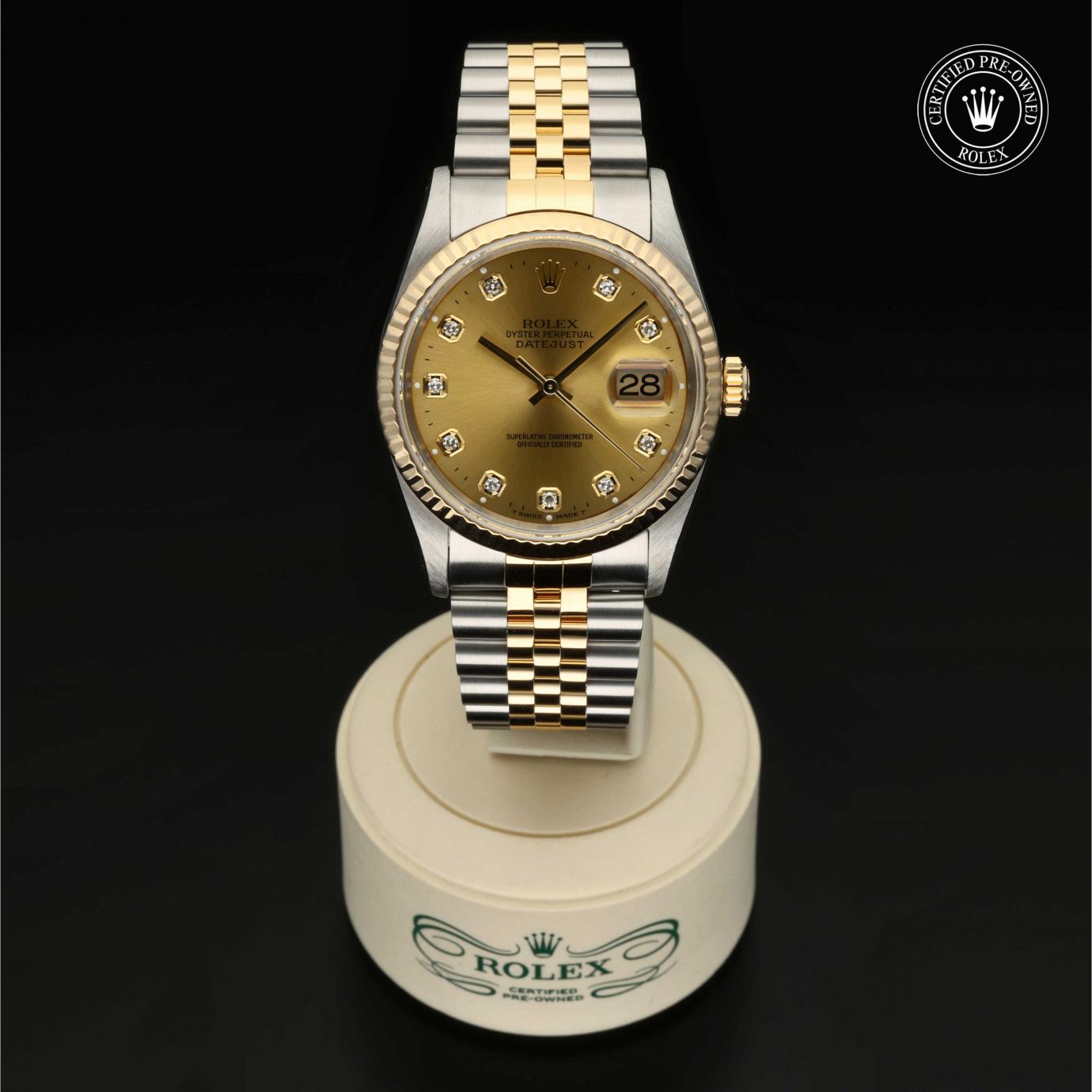 Rolex Oyster Perpetual  Datejust 36 M16233-0025 Herrenuhr Bild 1 