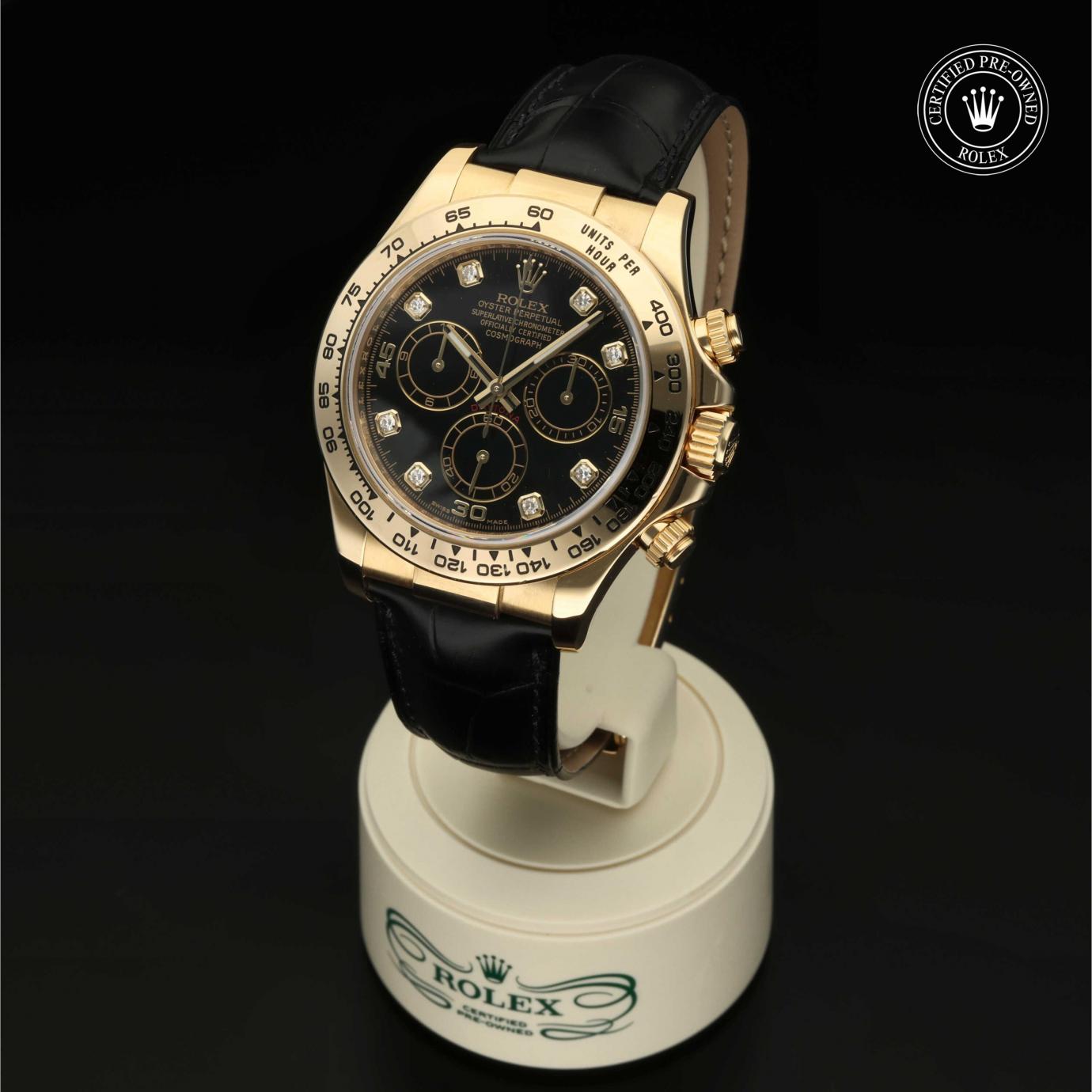 Rolex Oyster Perpetual  Cosmograph Daytona M116518-0126 - 360 Grad Ansicht Bild 3