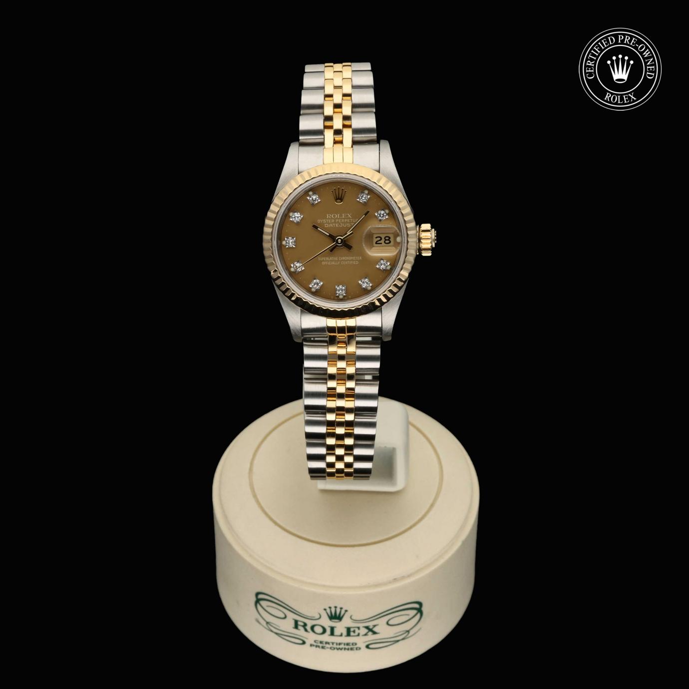 Rolex Oyster Perpetual Lady-Datejust 26 69173 Herrenuhr Bild 1 