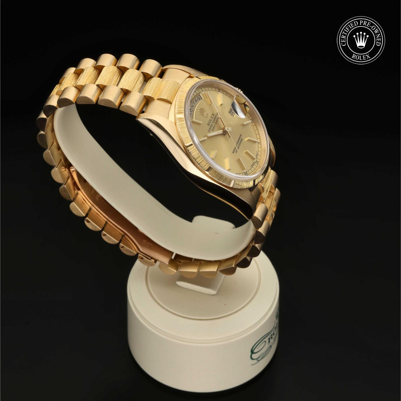 Rolex Oyster Perpetual  Day-Date 36 M18248-0009 - 360 Grad Ansicht Bild 29