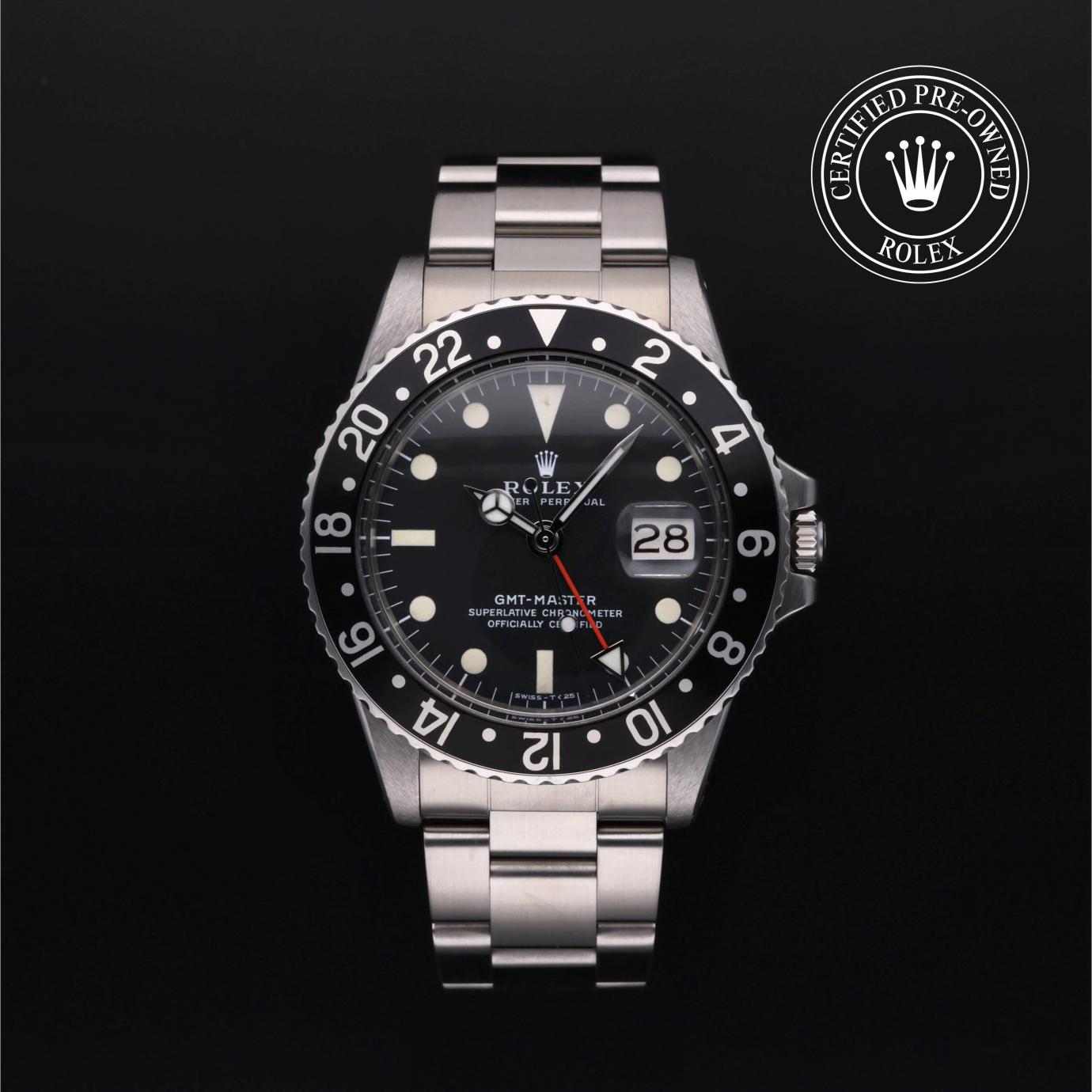 Rolex Oyster Perpetual GMT-Master 1675/0 Herrenuhr Soldier