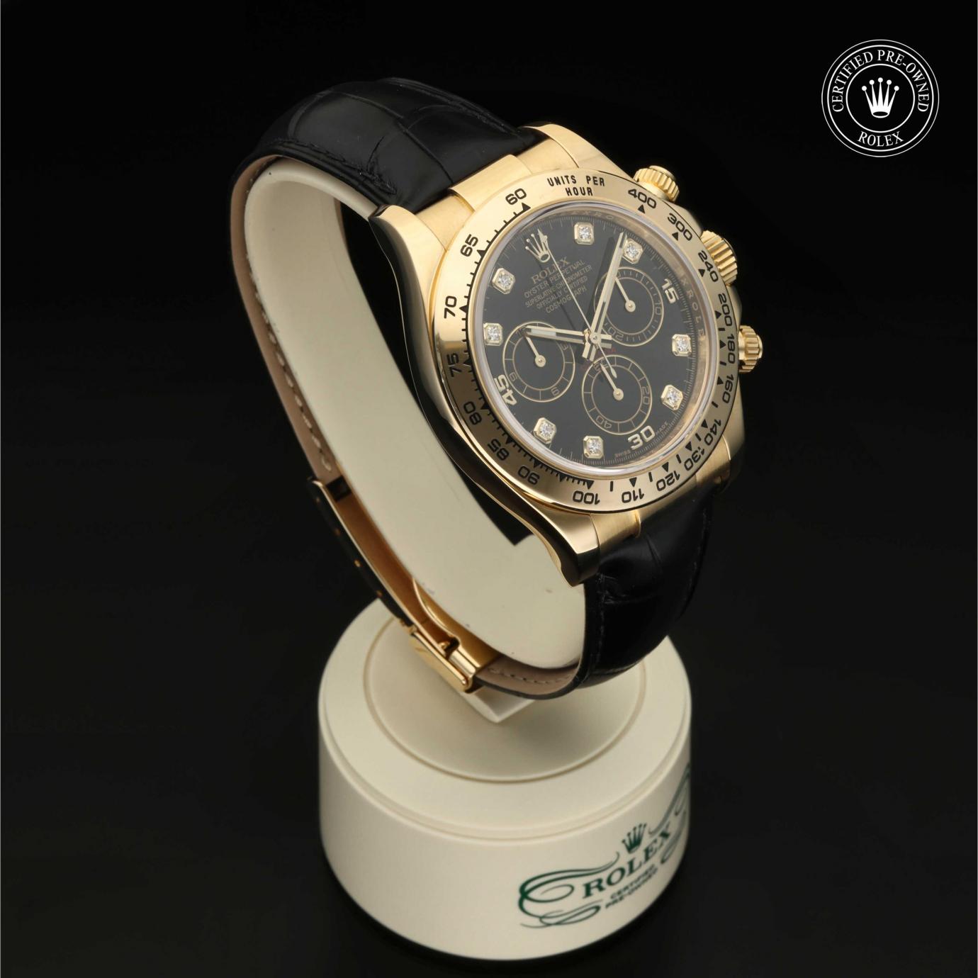 Rolex Oyster Perpetual  Cosmograph Daytona M116518-0126 - 360 Grad Ansicht Bild 32