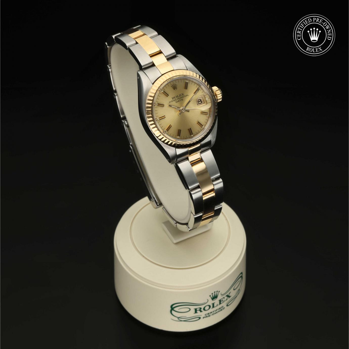 Rolex Oyster Perpetual  Date 6917/3 - 360 Grad Ansicht Bild 33