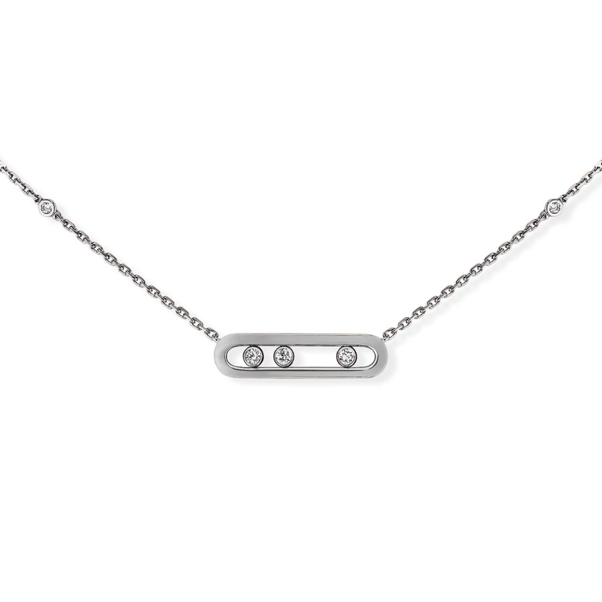 Messika Move Classique Baby Halskette (Ref: 04323-WG)