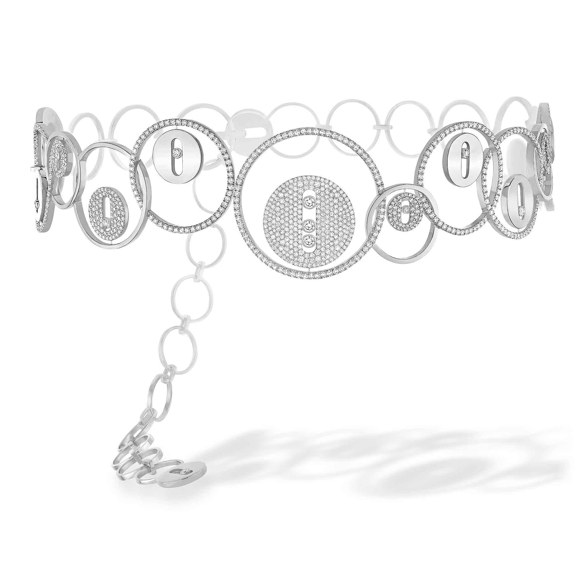 Messika Lucky Move Choker Kette (Ref: 10020-WG)