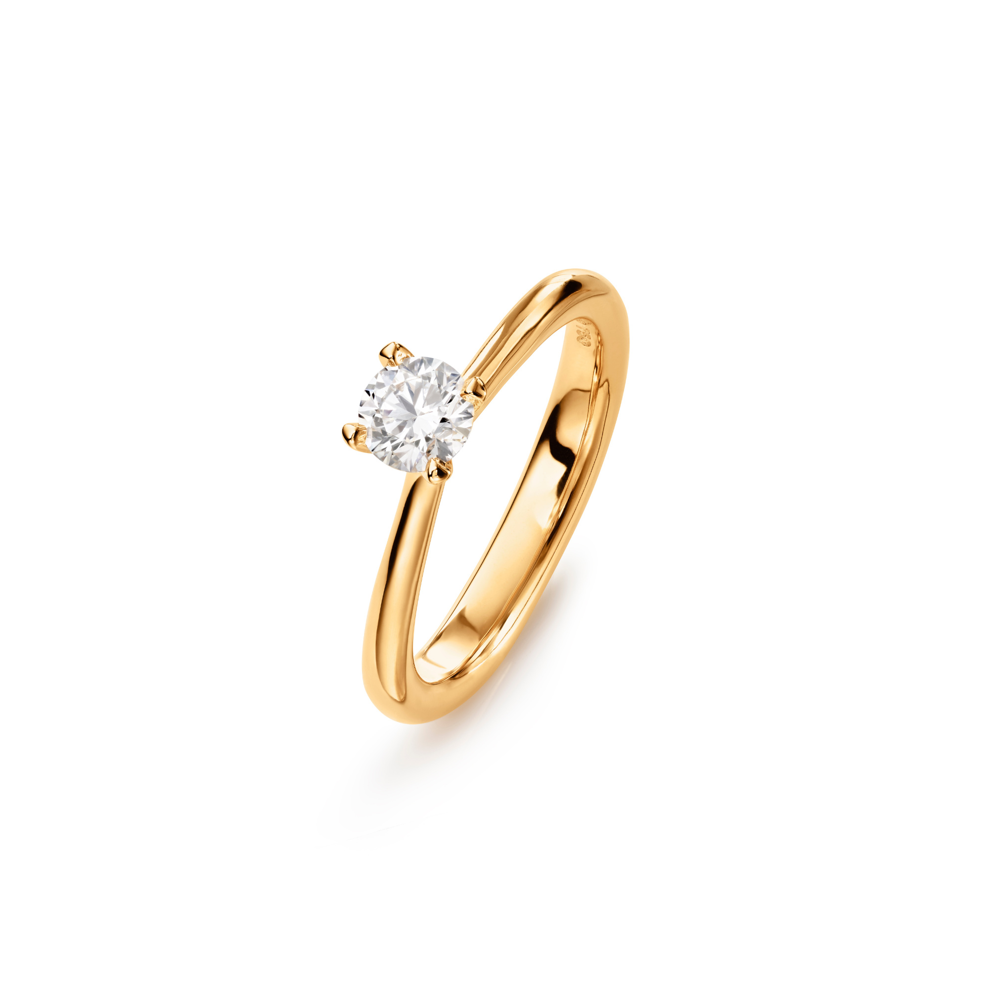 Ole Lynggaard Copenhagen Classic Solitaire Ring (Ref: A2760-481)