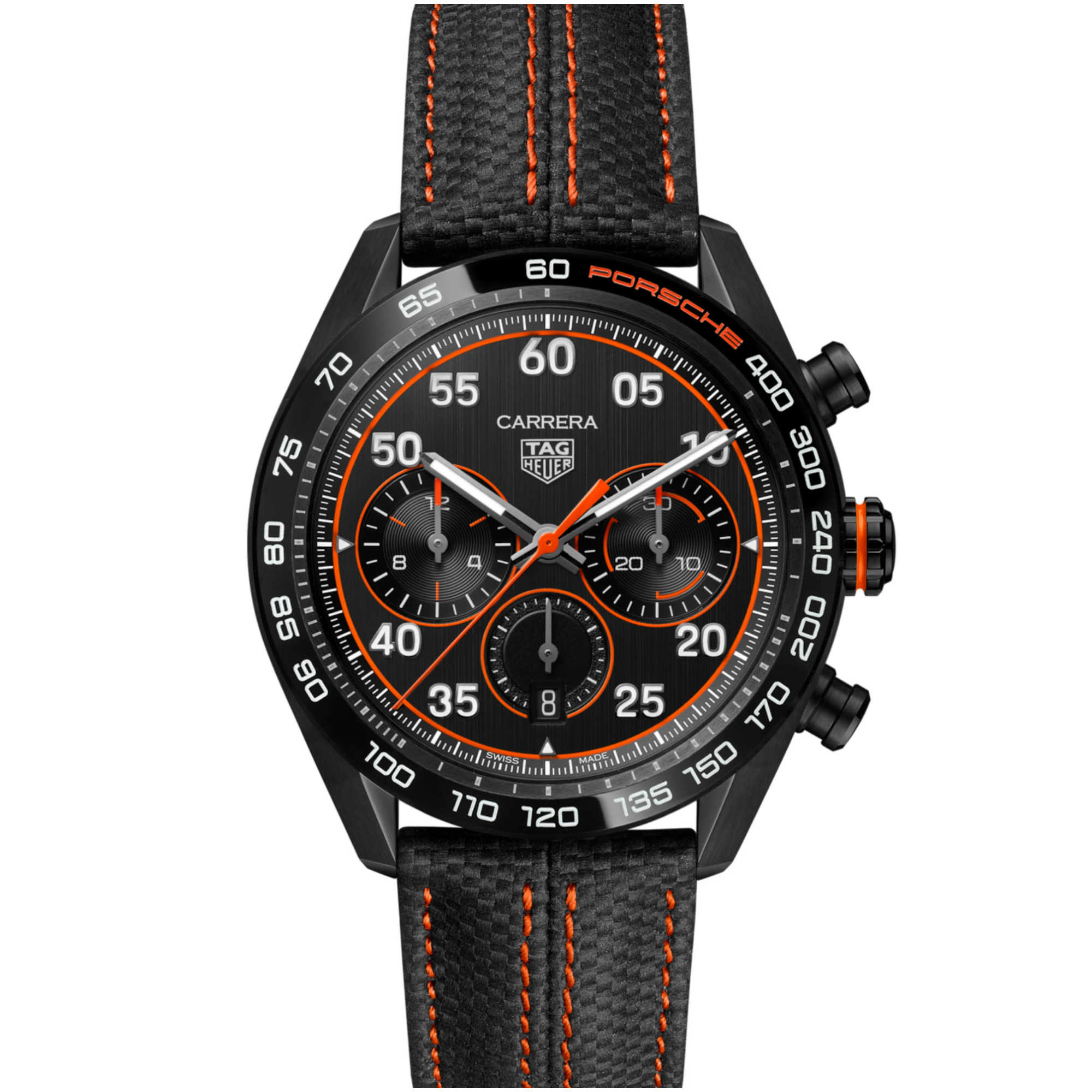 TAG Heuer TAG HEUER CARRERA CHRONOGRAPH X PORSCHE ORANGE RACING (Ref: CBN2A1M.FC6526)