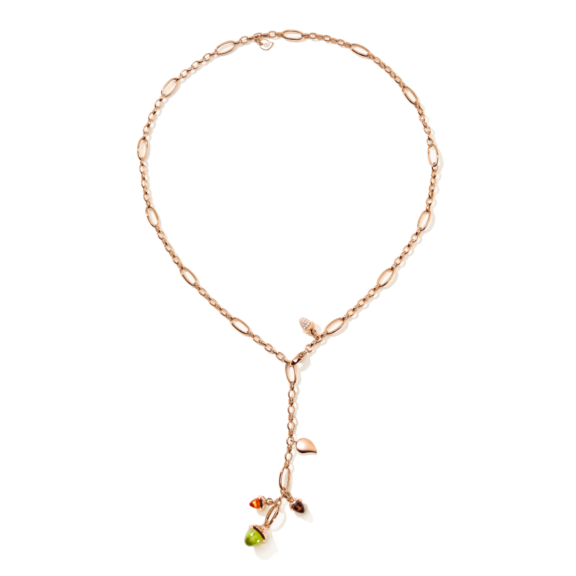 Tamara Comolli MIKADO Halskette Delicate 'INDIAn Summer'  (Ref: N-M-Del51-IS-pD-rg)
