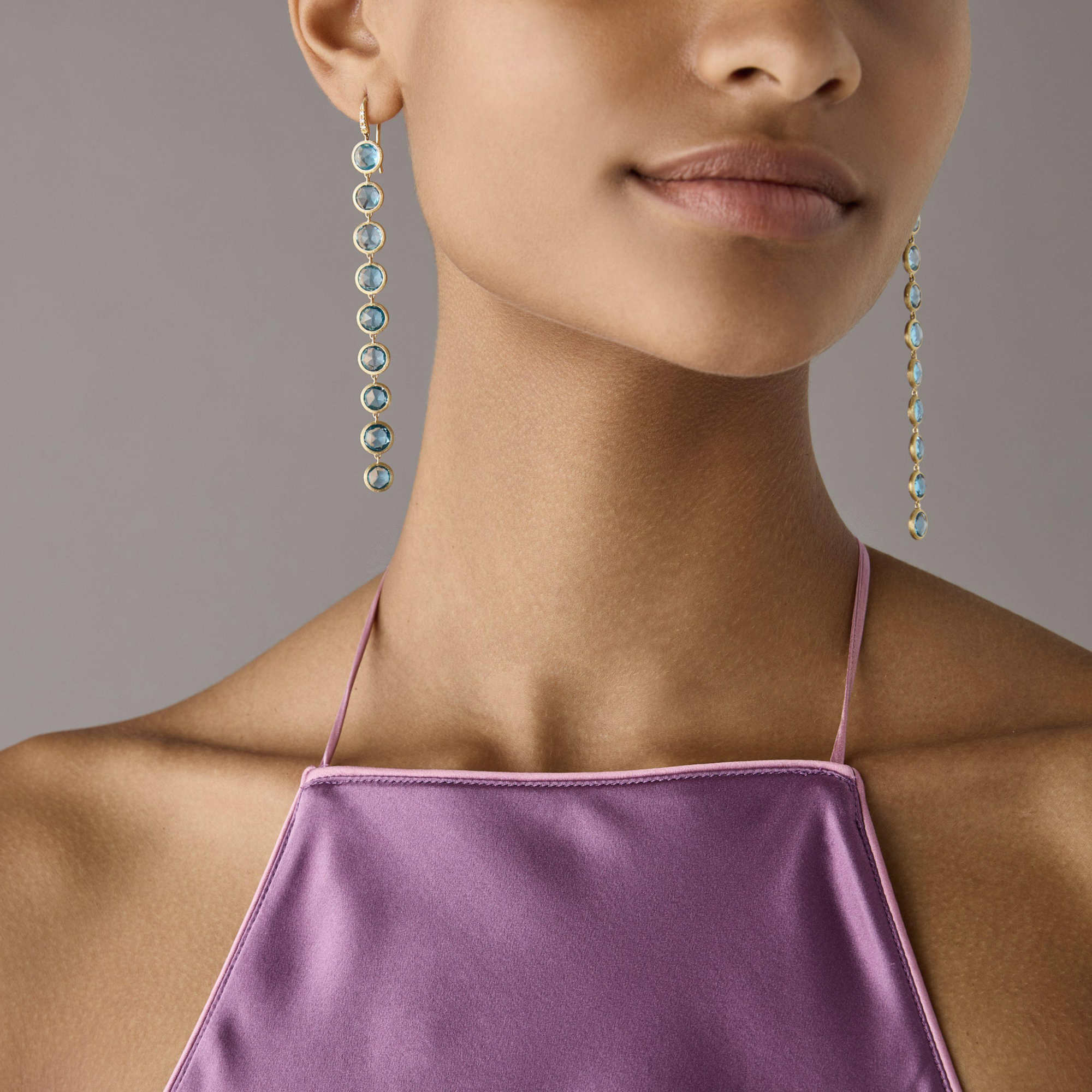 Marco Bicego Jaipur Color Ohrhänger (Ref: OB1967-AB TP01 Y)