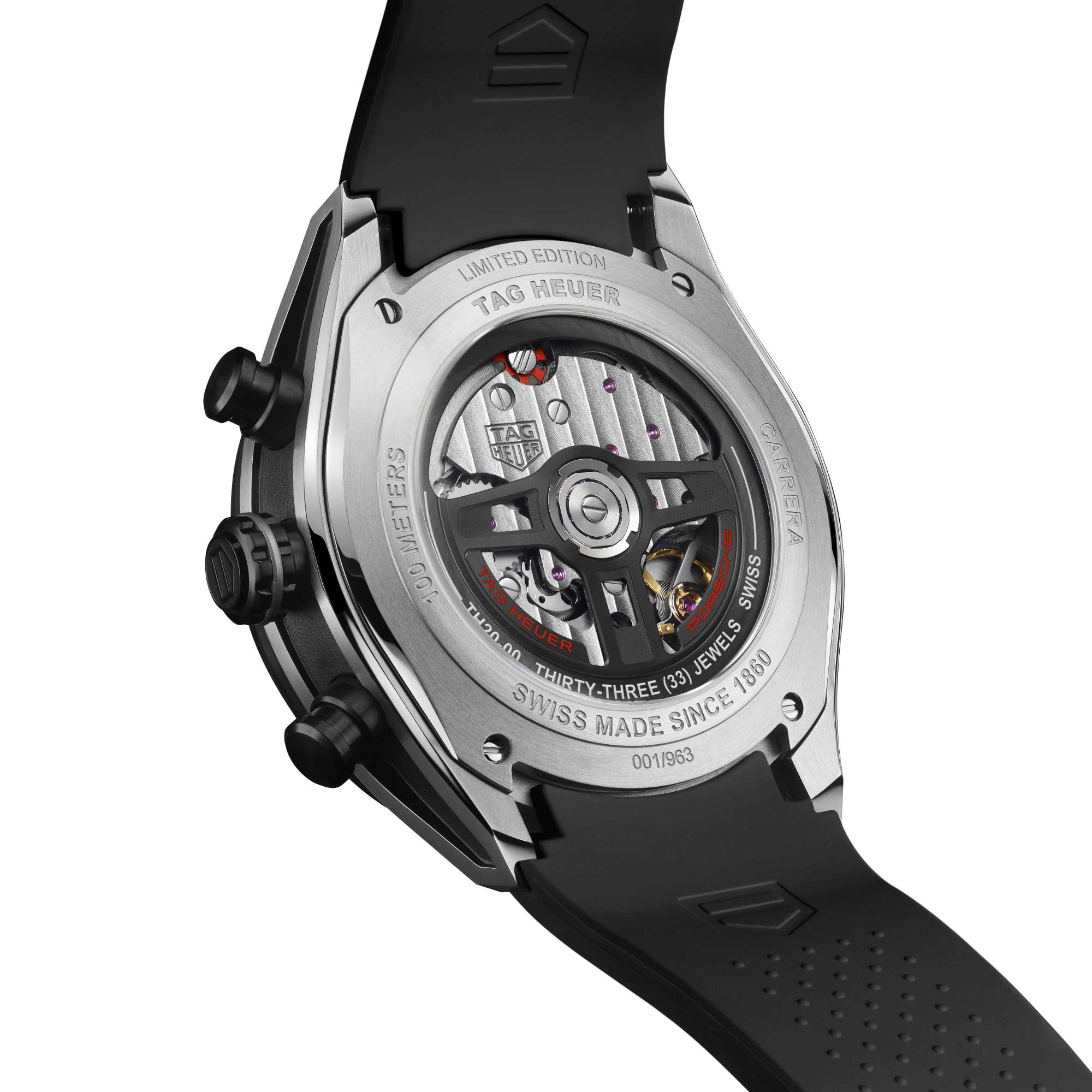 TAG HEUER CARRERA CHRONOGRAPH X PORSCHE 963 Juw. Vogl