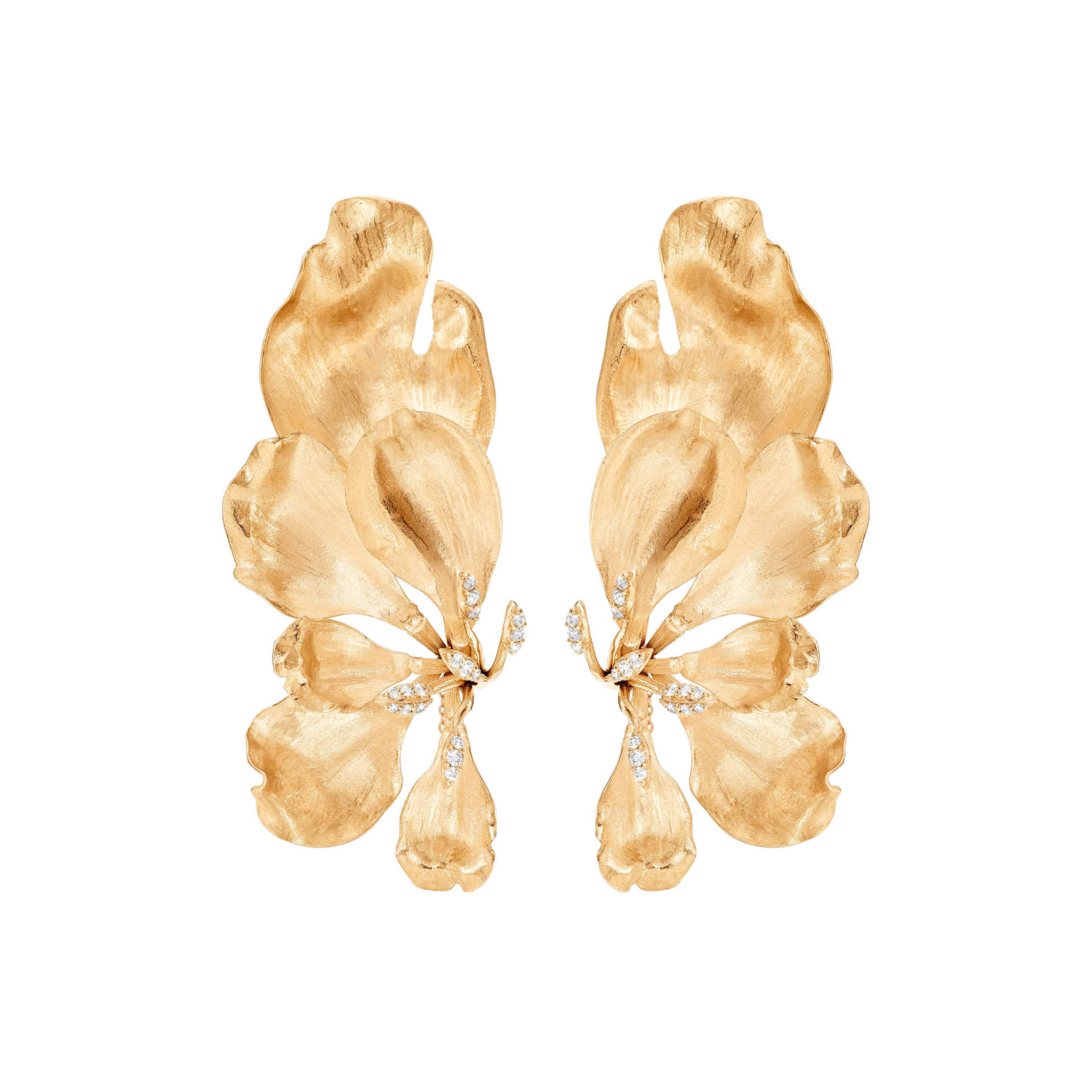 Ole Lynggaard Copenhagen Wild Rose Ohrclips (Ref: A3207-401)