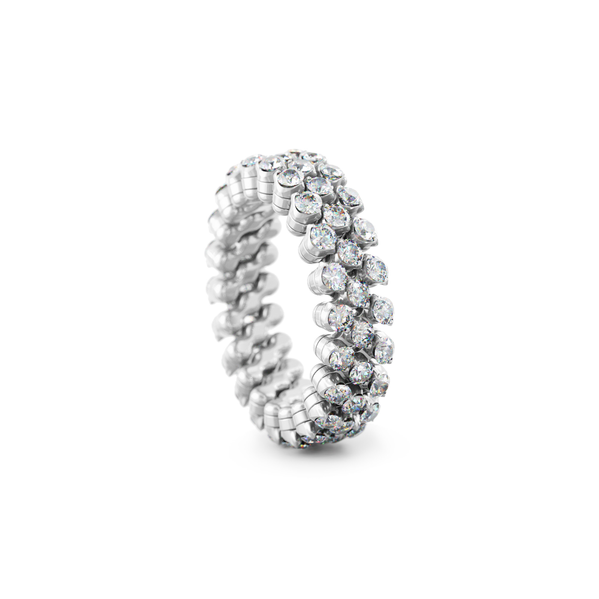 Serafino Consoli Brevetto Multi-Size Ring (Ref: RMS 3F2 WG WD)