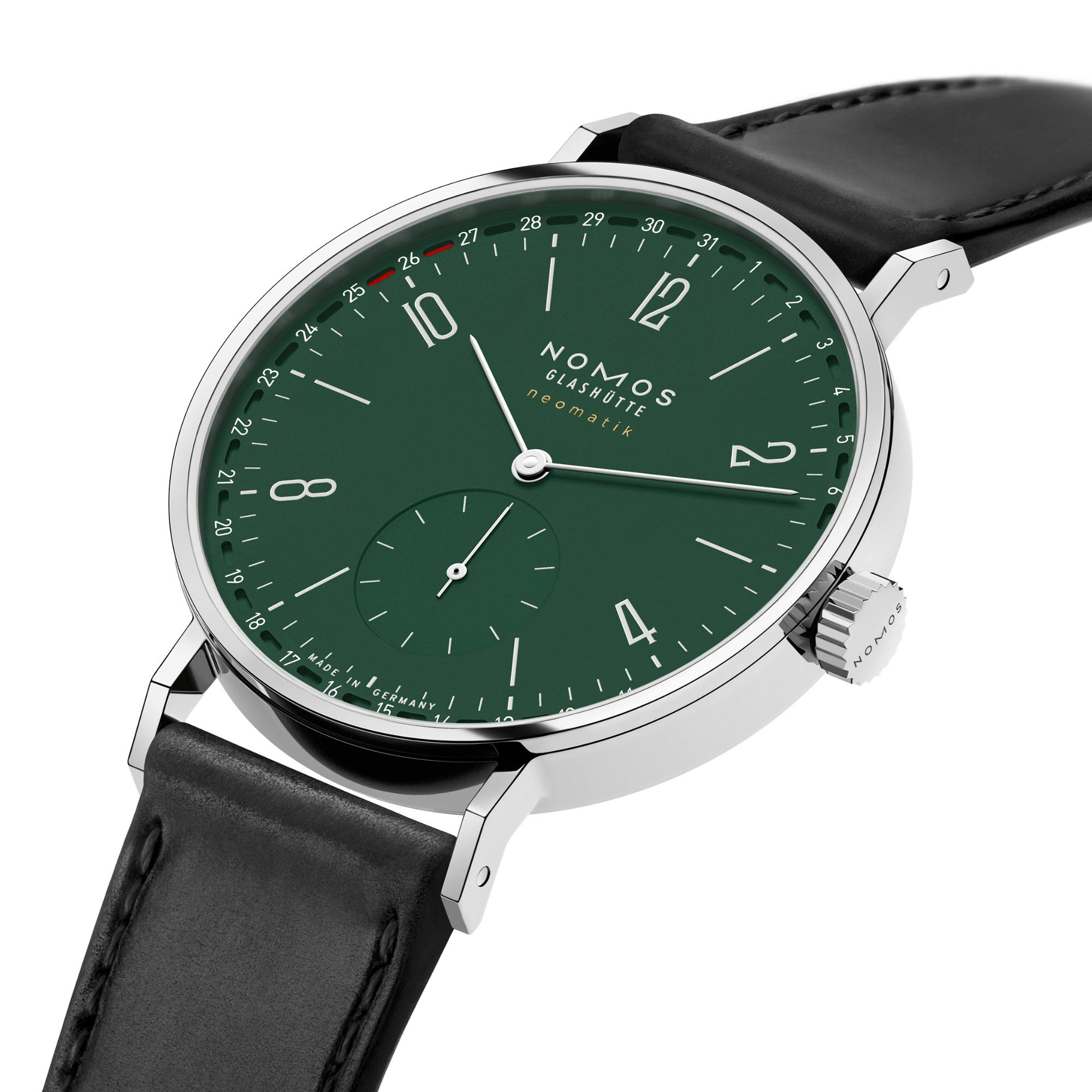 NOMOS Glashütte Tangente Neomatik 38 Update Waldgrün (Ref: 148.SB)