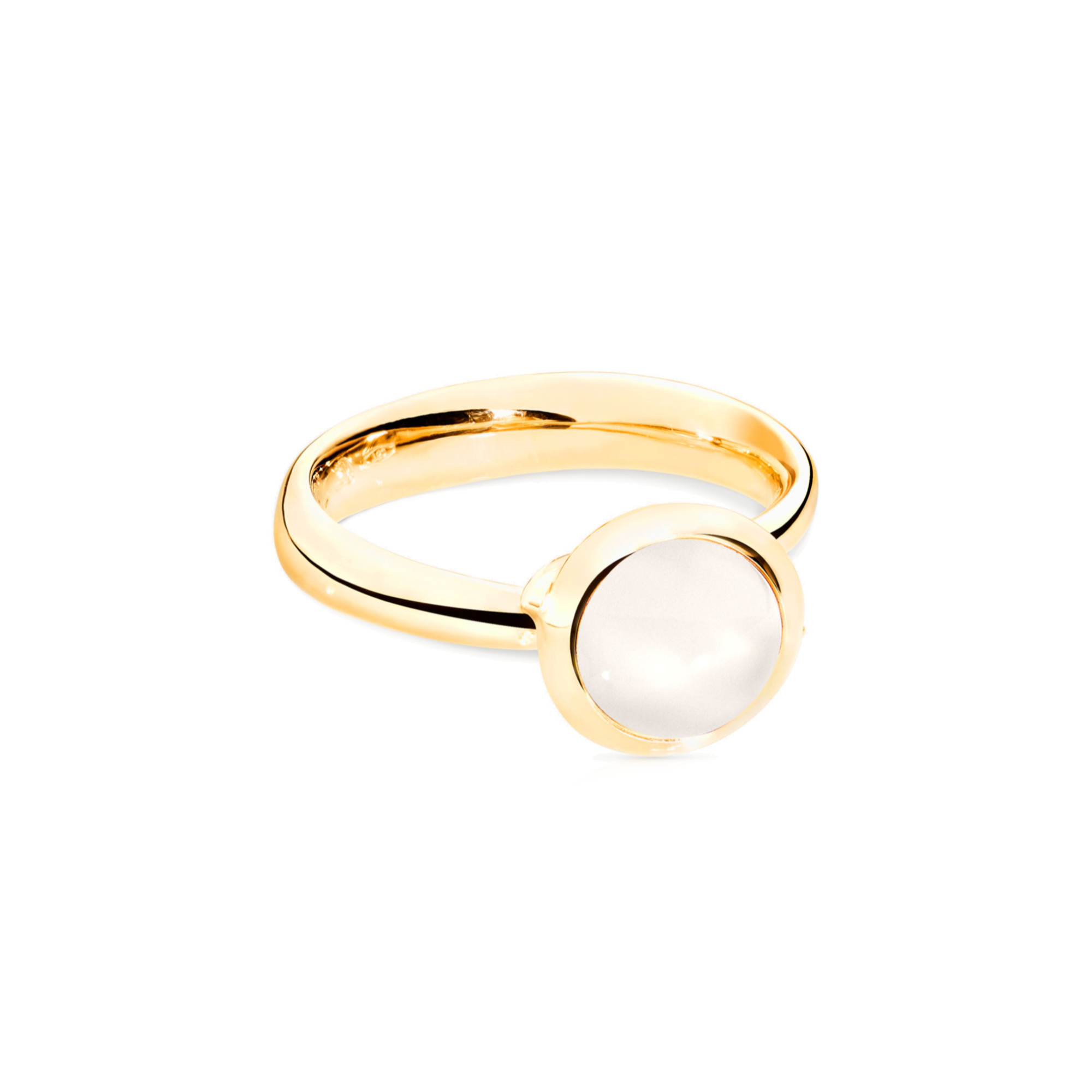 Tamara Comolli BOUTON Ring small sand Mondstein (Ref: R-BOU-s-MoSa-yg)
