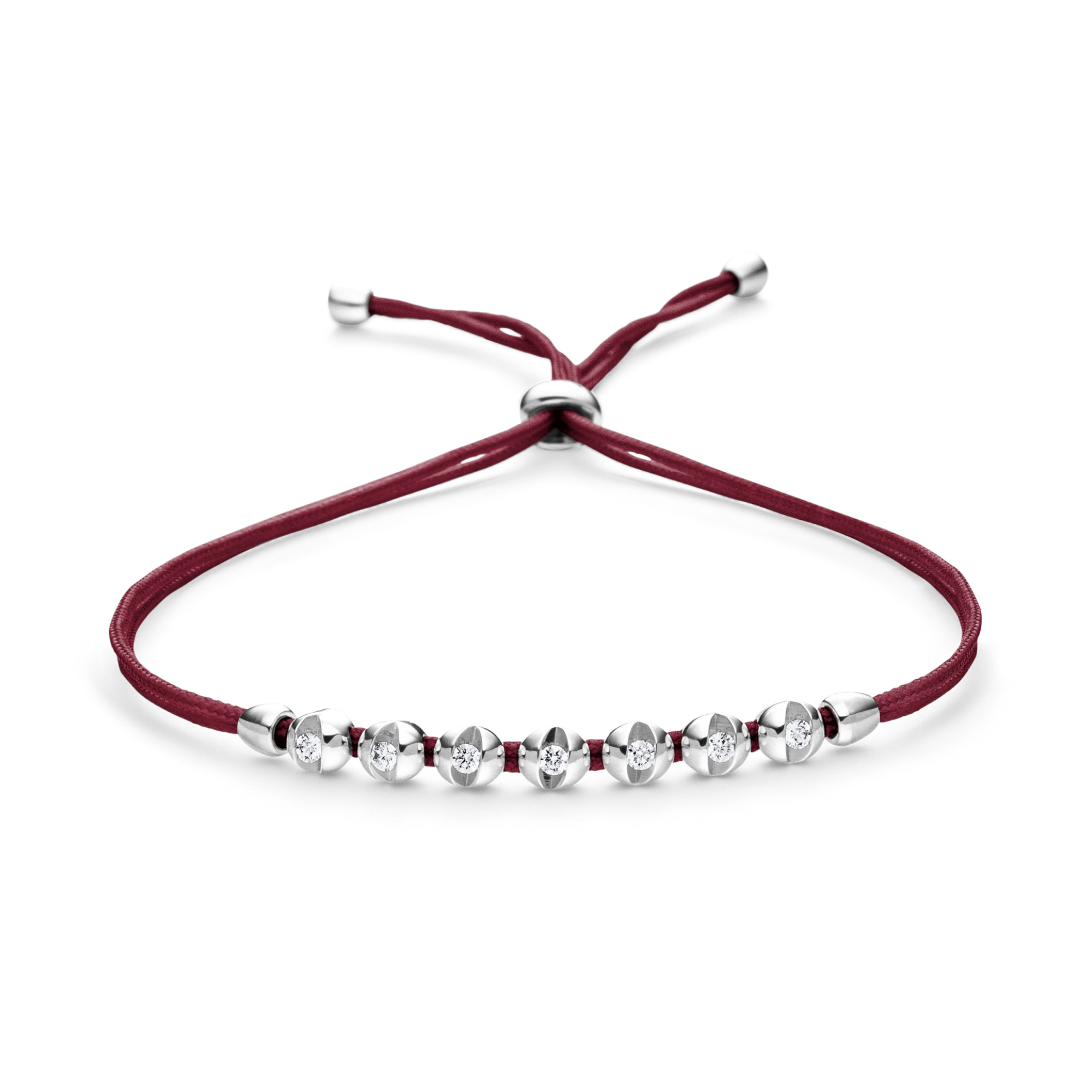 Schaffrath COLORTAIRE Armband (Ref: CTR72_B_008_BR_2_03_DARKBURGUNDY_WW)