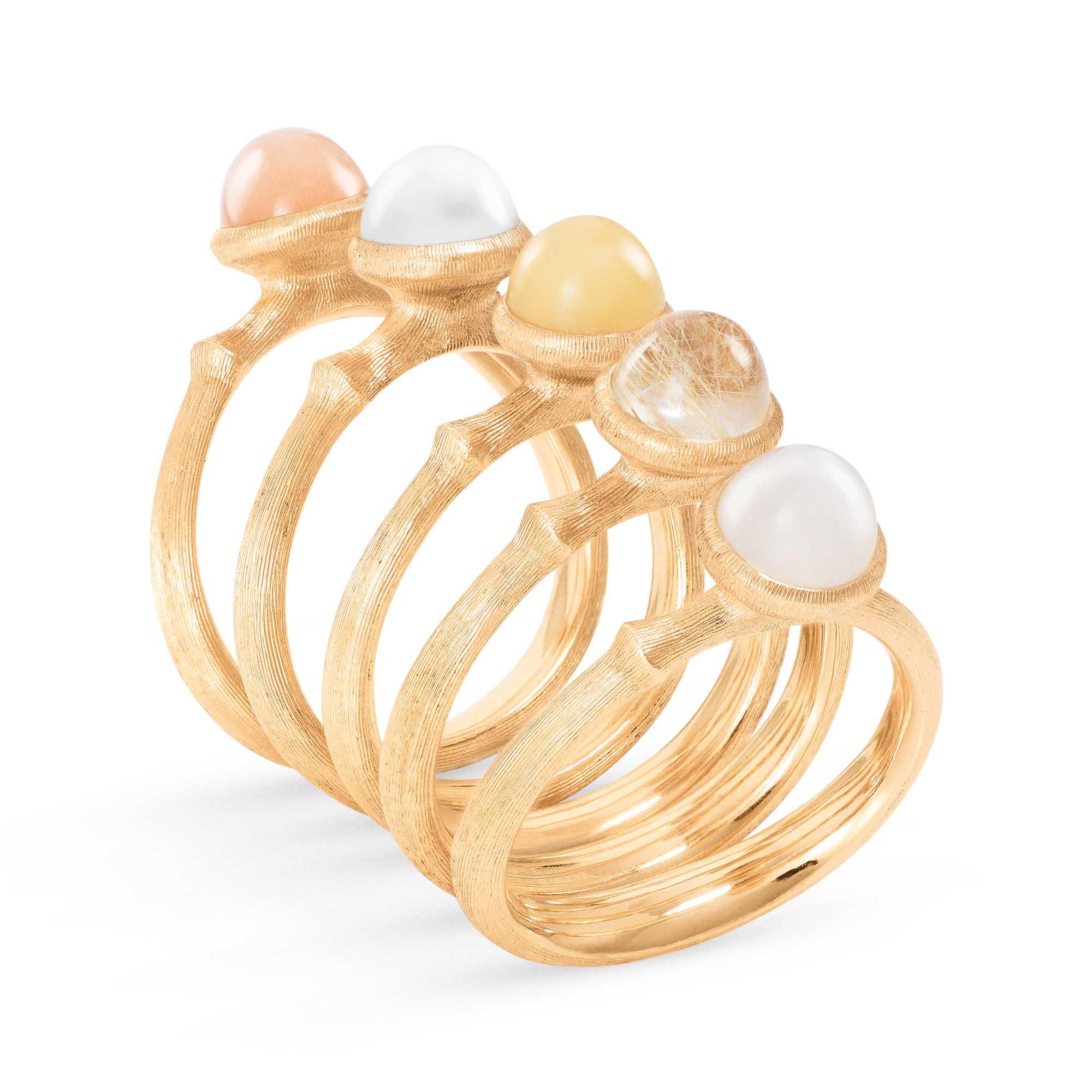 Ole Lynggaard Copenhagen Lotus Tiny Ring (Ref: A2708-411)