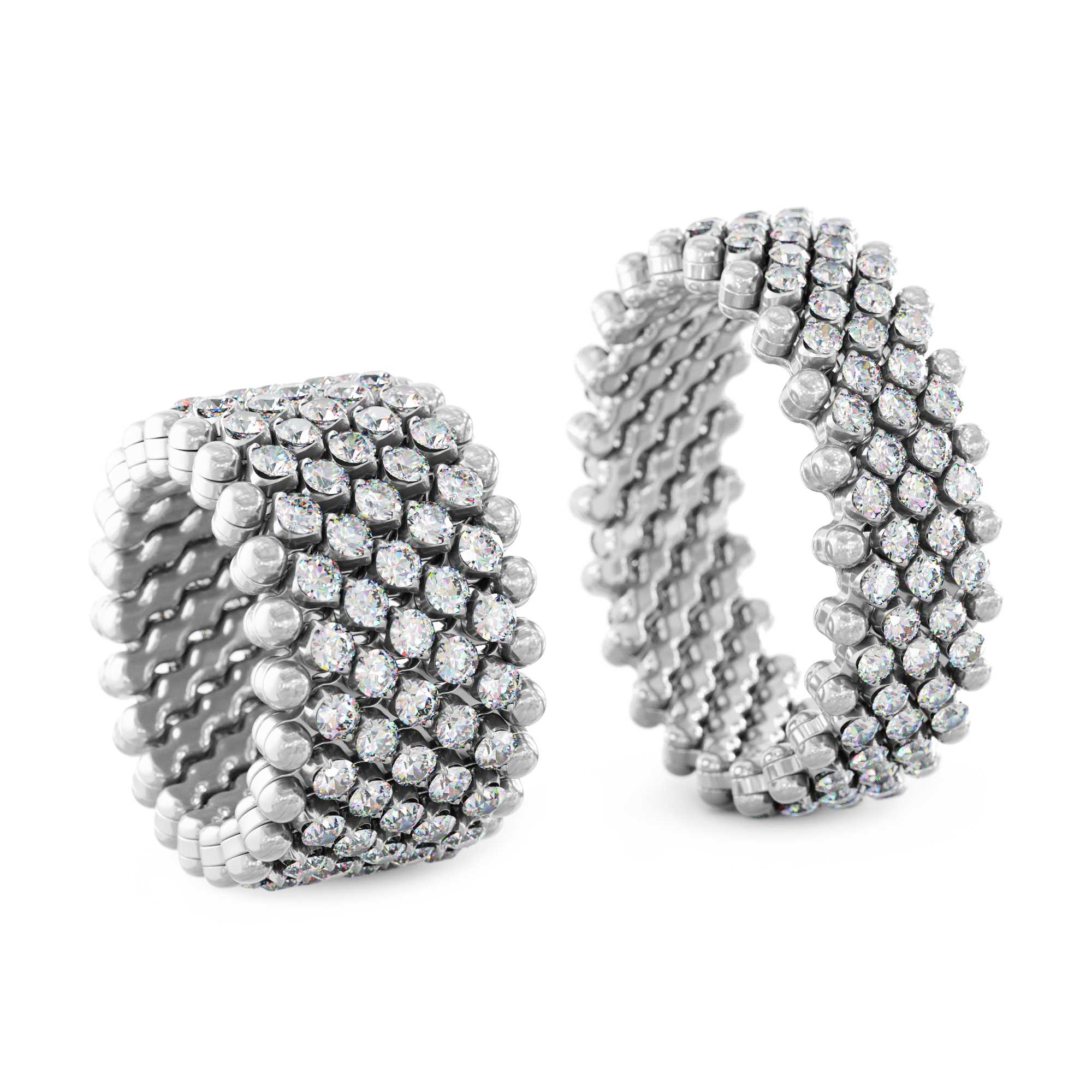 Serafino Consoli Brevetto Multi-Size Ring (Ref: RMS 7M2 WG RIVIERA)
