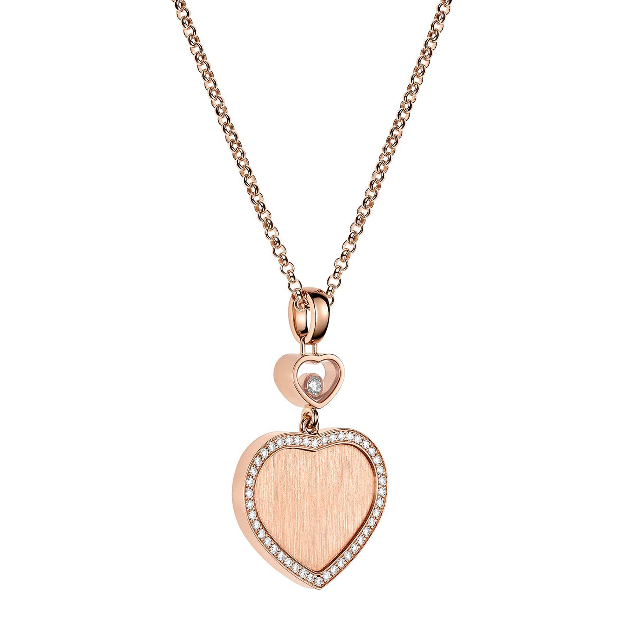 Chopard Happy Hearts Golden Hearts Anhänger (Ref: 79A007-5921)