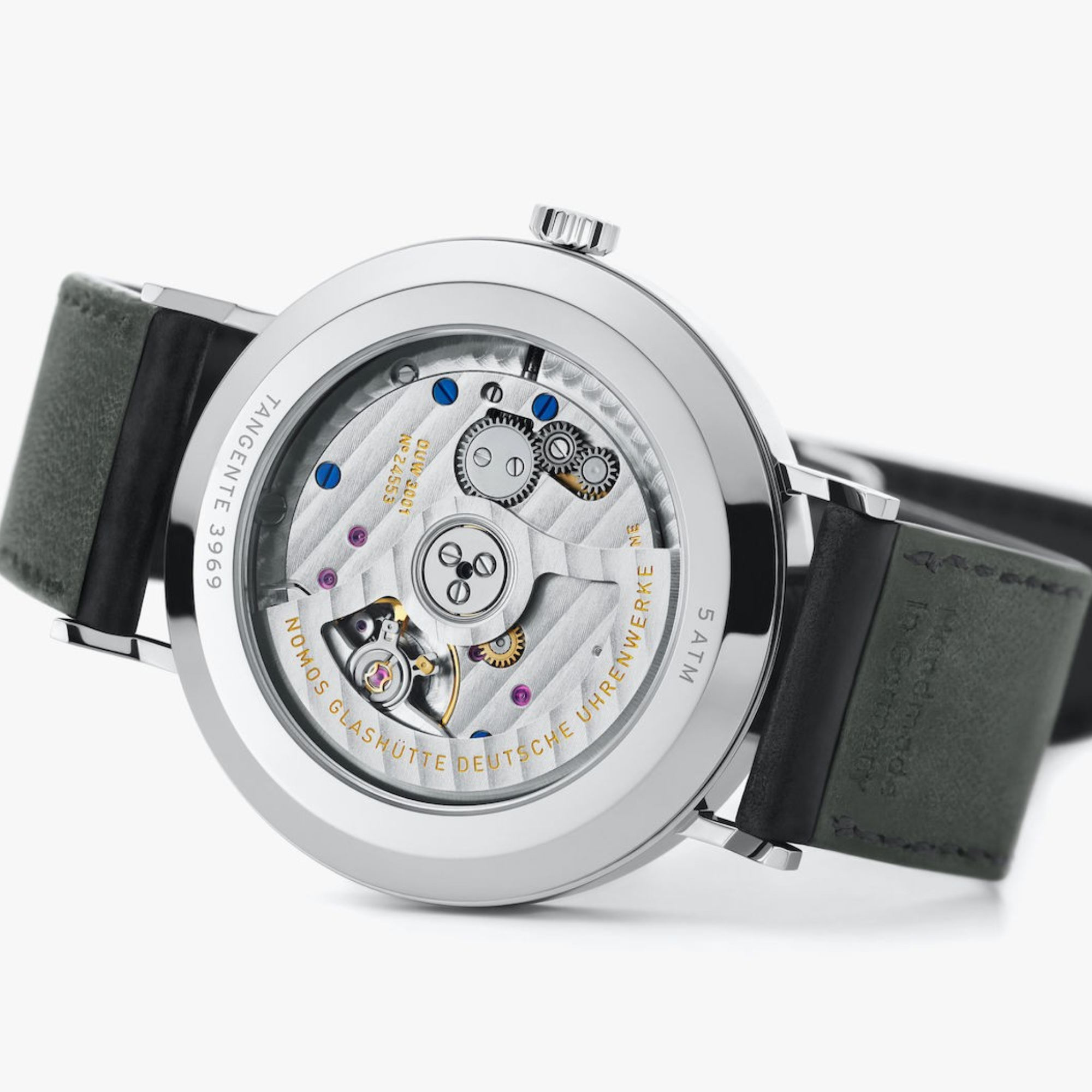 NOMOS Glashütte Tangente neomatik 39 platingrau (Ref: 144)