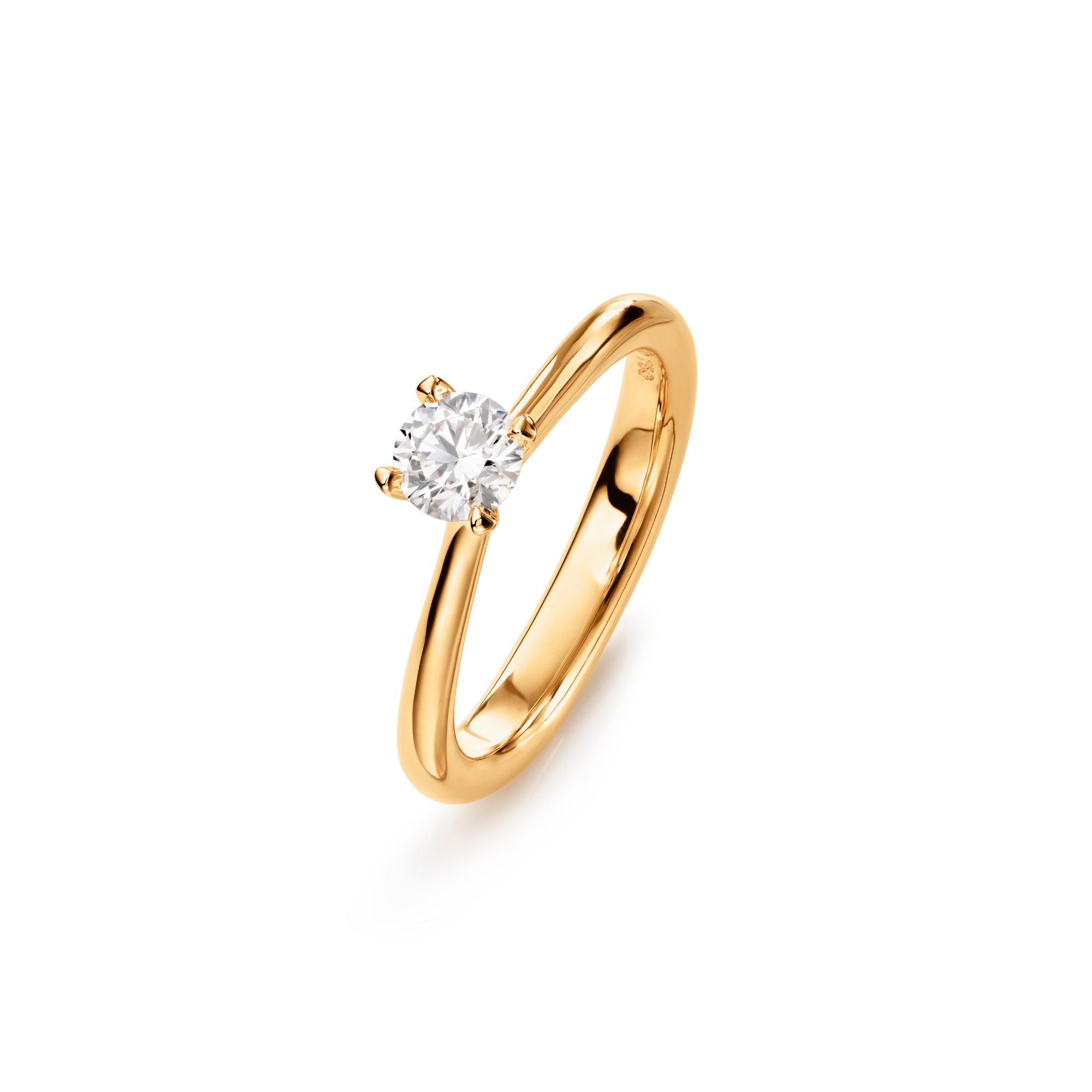 Ole Lynggaard Copenhagen Classic Solitaire Ring (Ref: A2760-480)