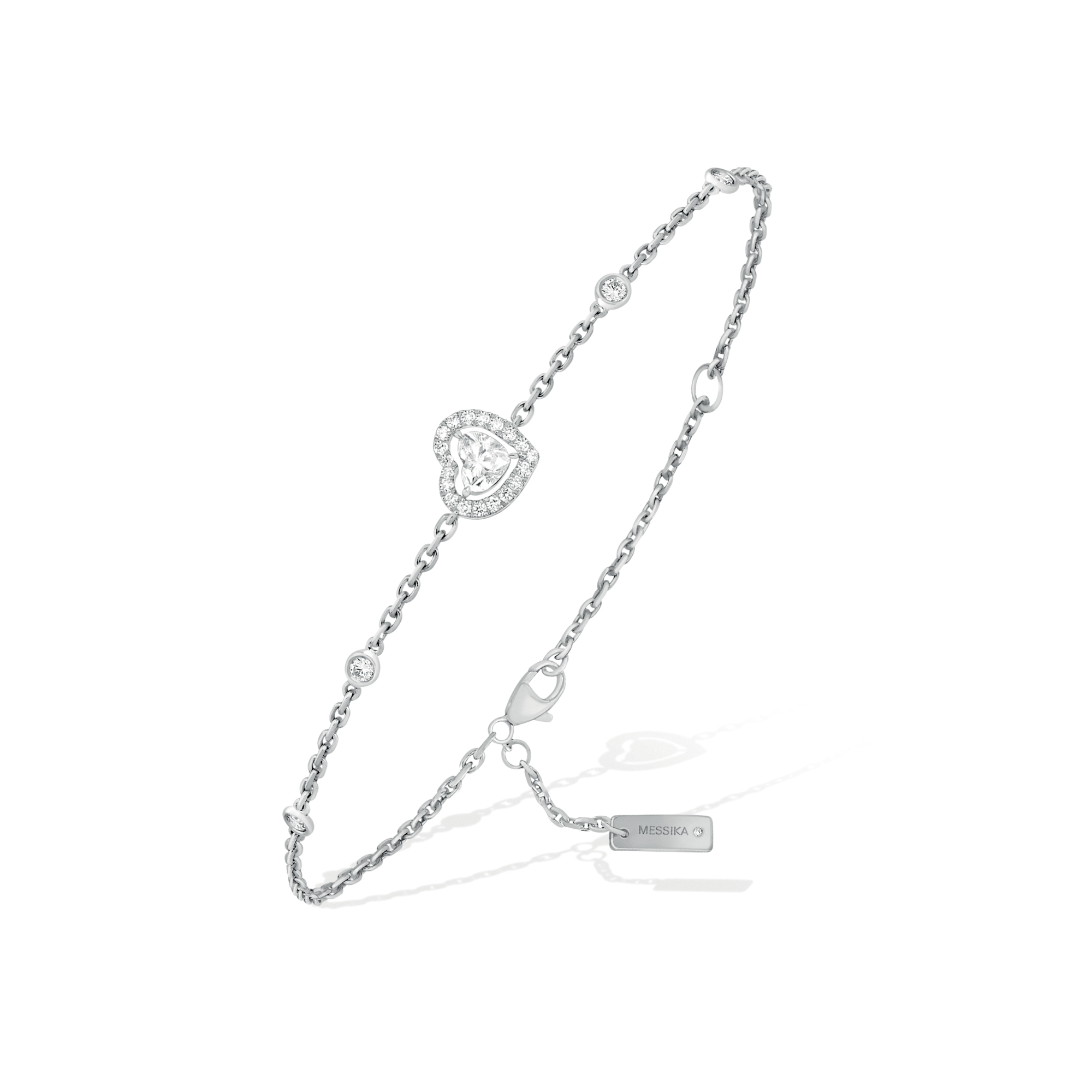 Messika Joy Coeur Diamantarmband (Ref: 12069-WG)