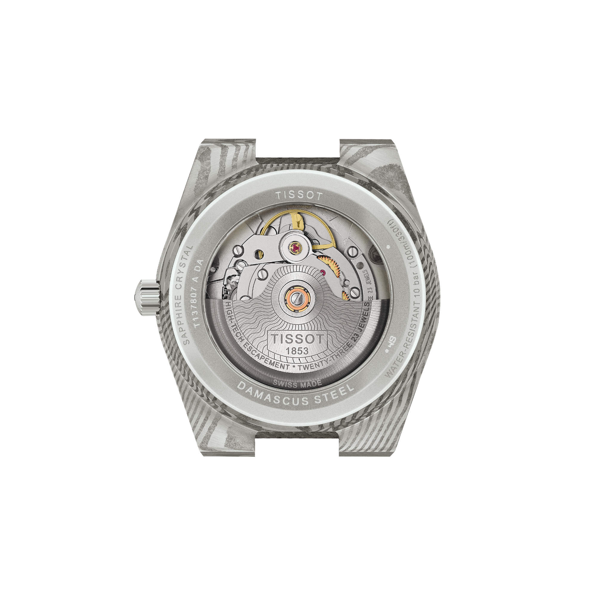 Tissot PRX Damaszenerstahl 38mm (Ref: T137.807.96.081.00)