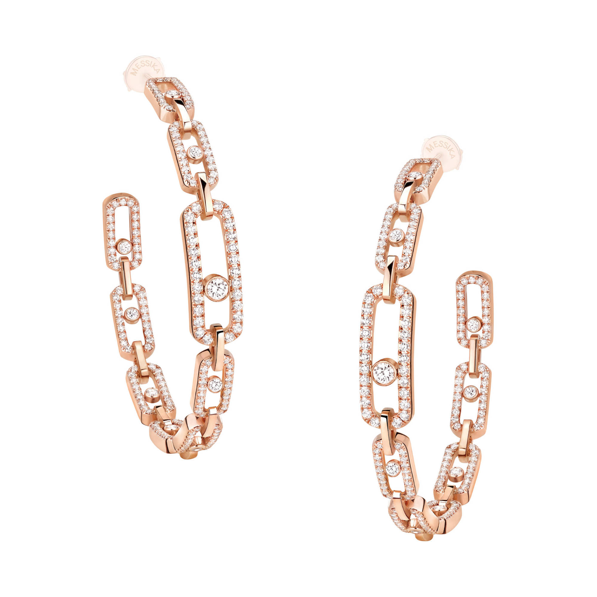 Messika Move Link Creolen (Ref: 12362-PG)