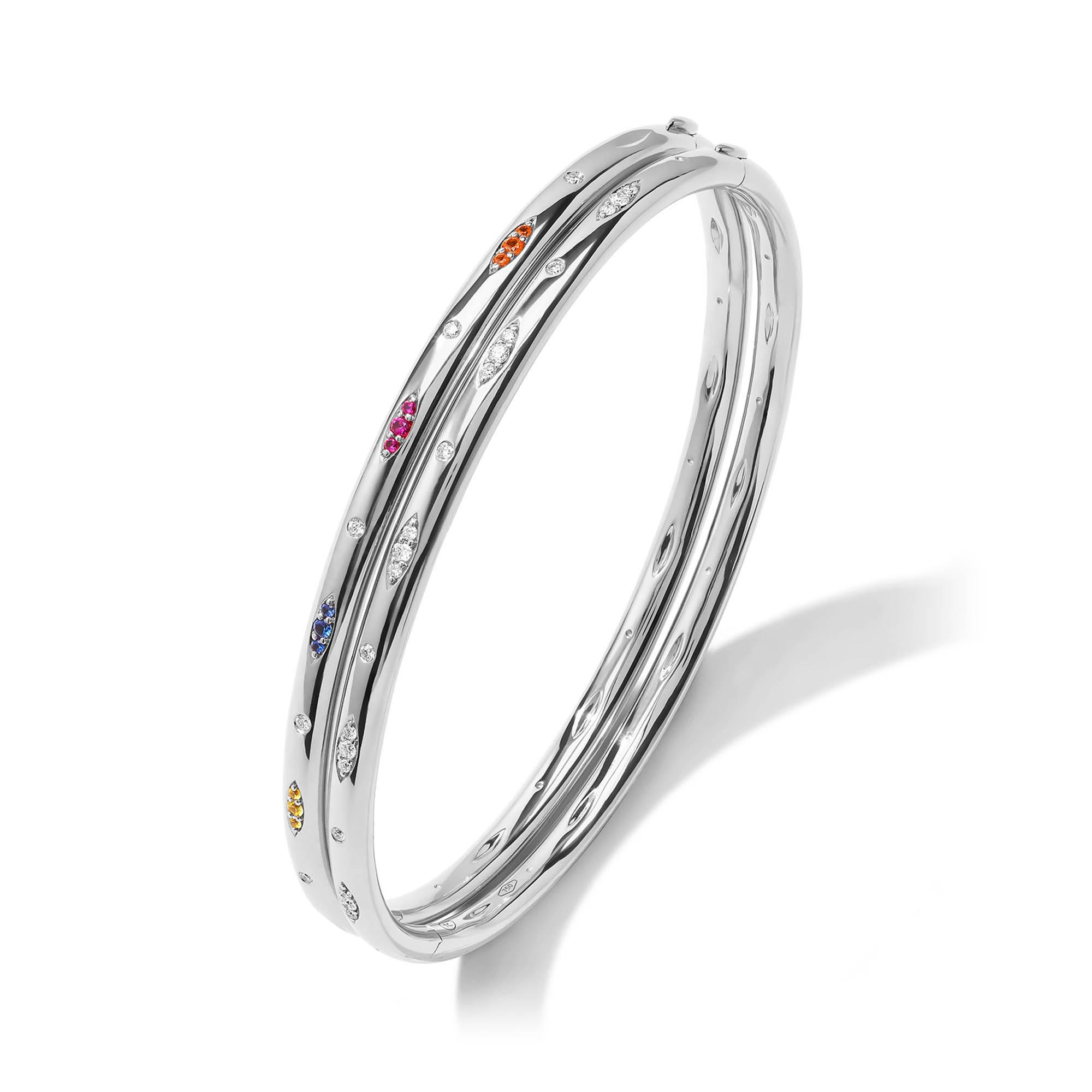 Tamara Comolli GYPSY Armspange "Diamant Pavé " medium (Ref: BA-Gyp-p-17-wg)